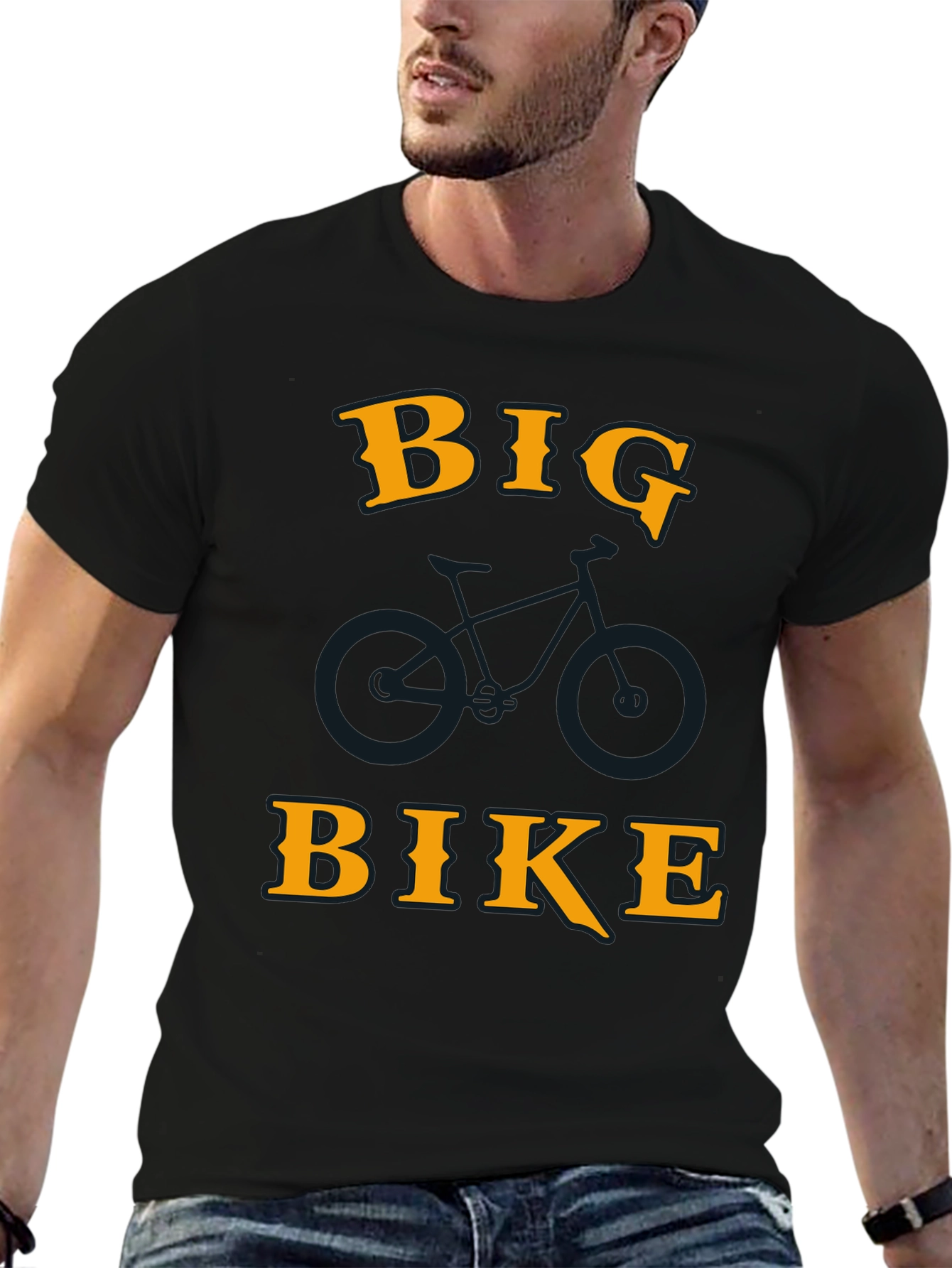Big Bike Graphic Tee - Black