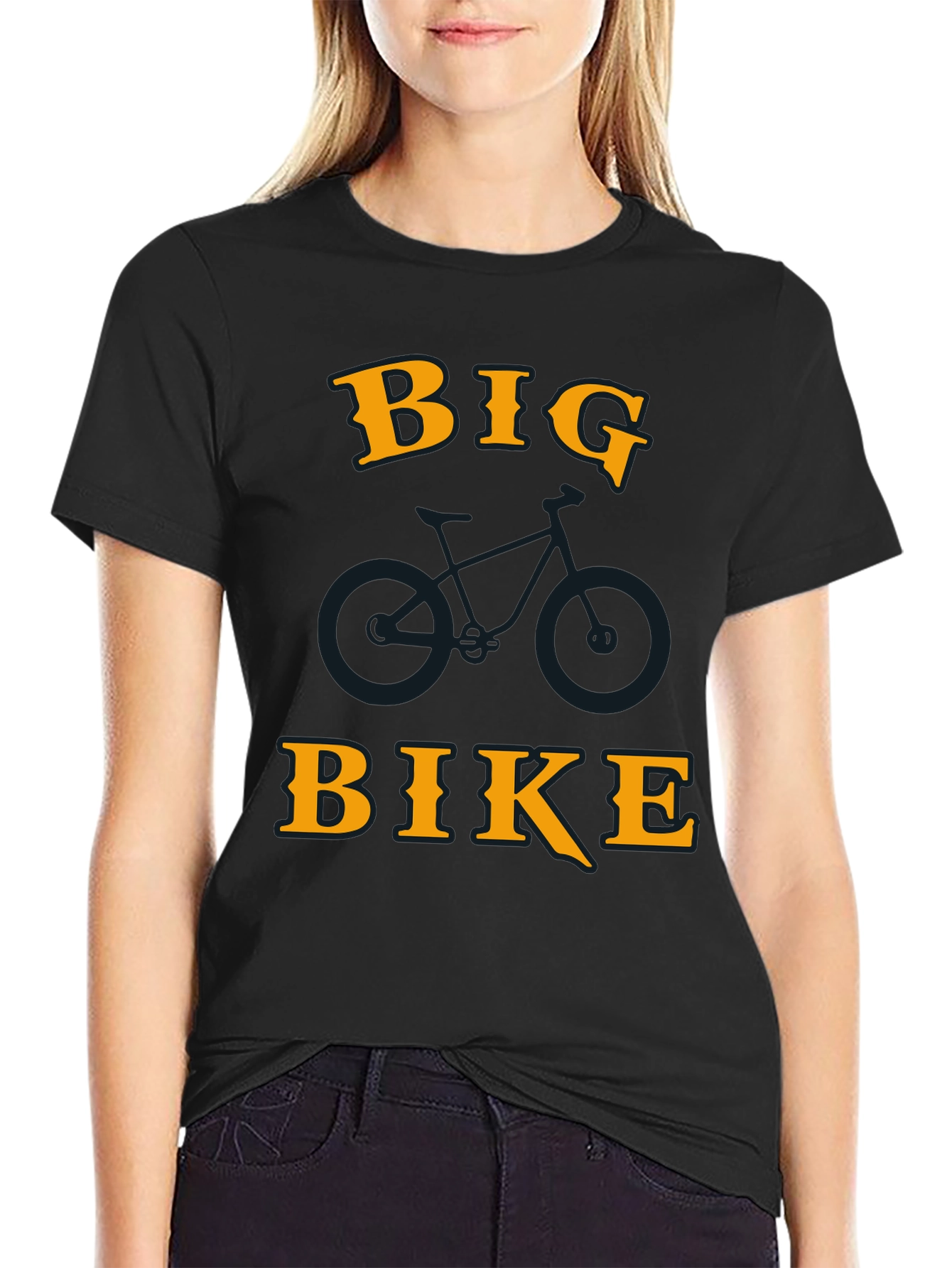 Big Bike Graphic Tee - Black