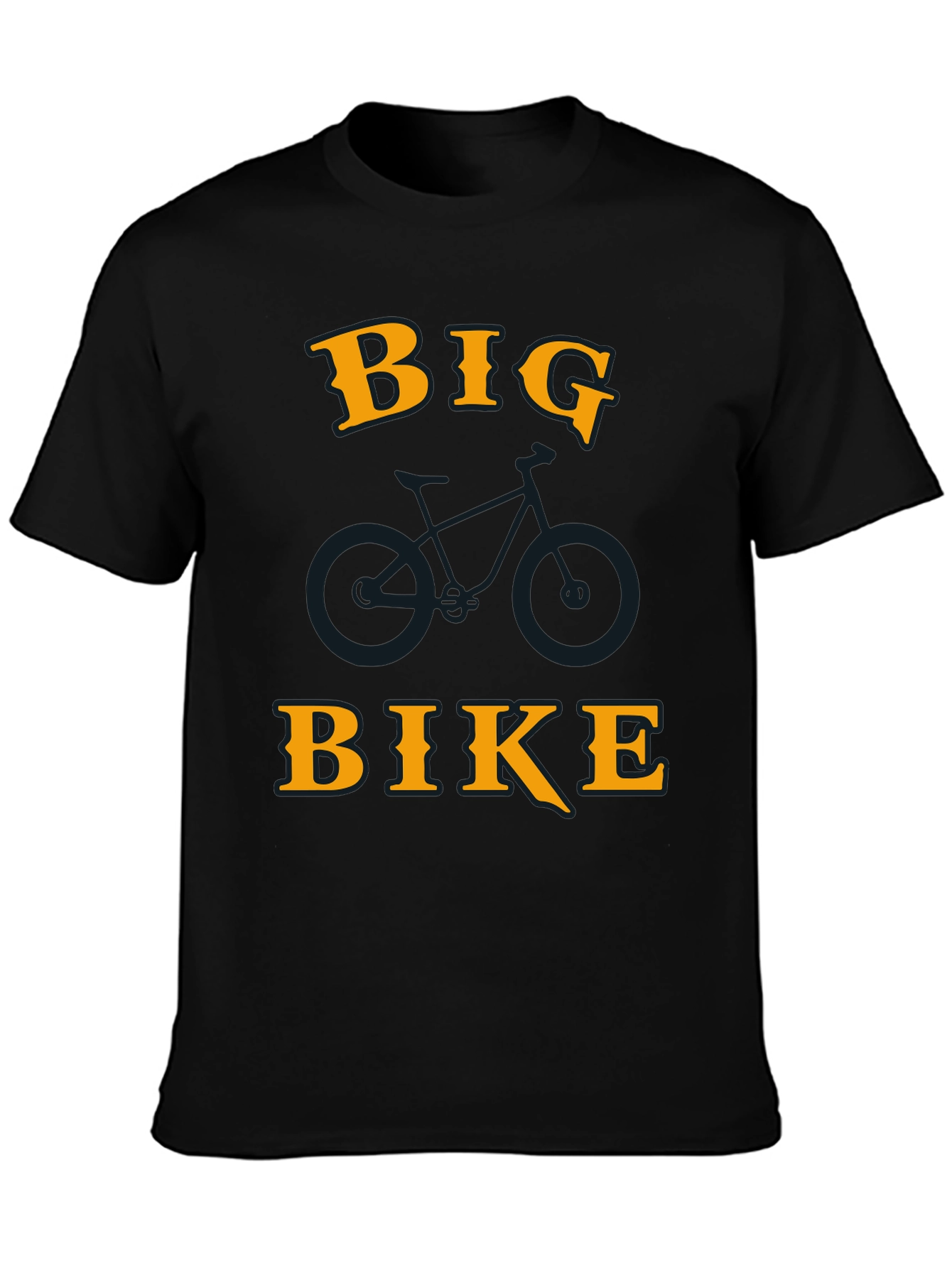 Big Bike Graphic Tee - Black