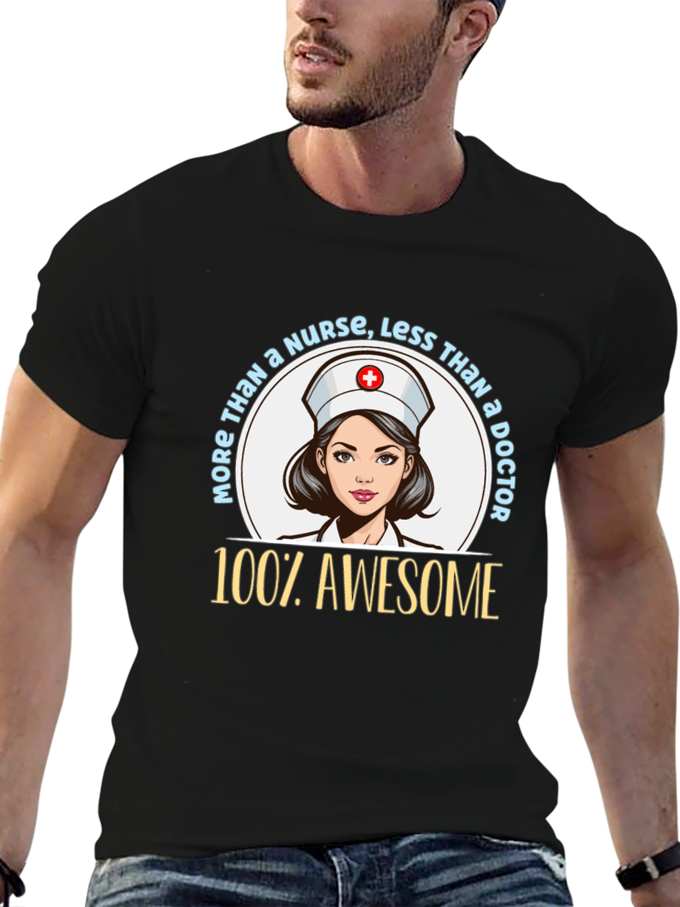 Nurse Awesome Graphic Tee