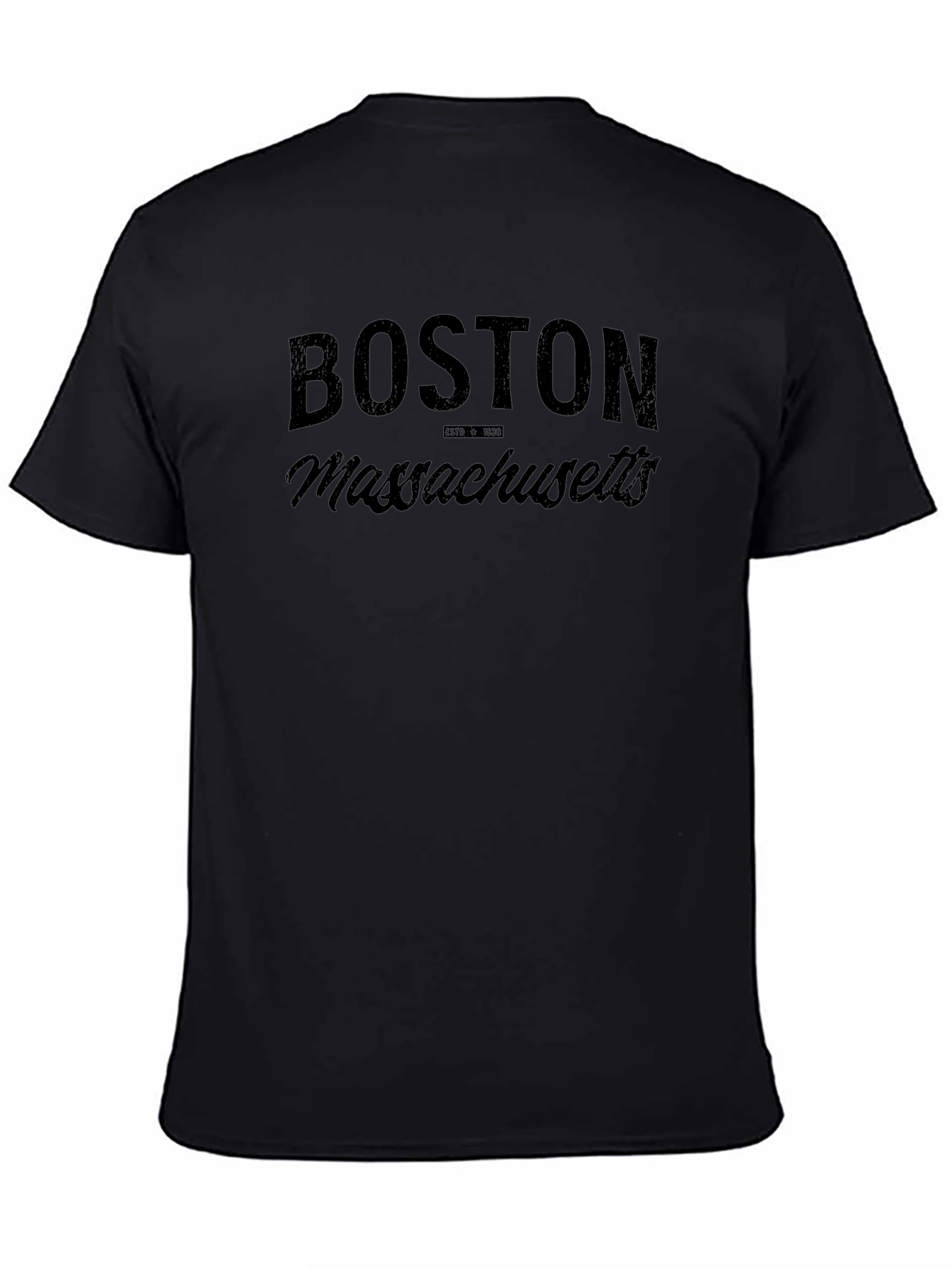 Boston Massachusetts Graphic T-Shirt