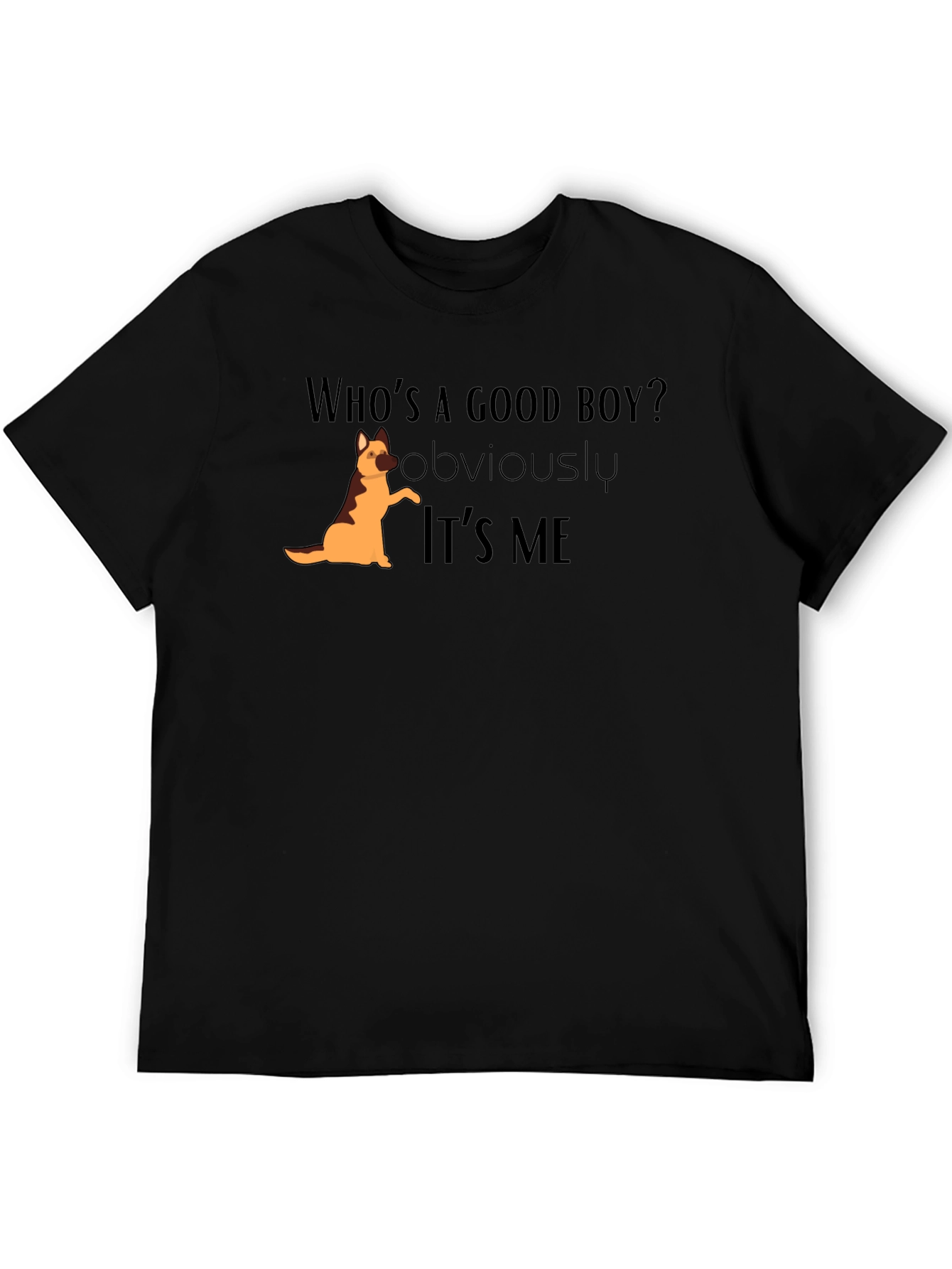 Whos a Good Boy? Dog Graphic T-Shirt