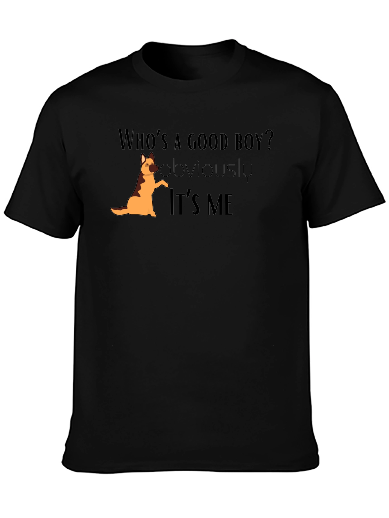 Whos a Good Boy? Dog Graphic T-Shirt