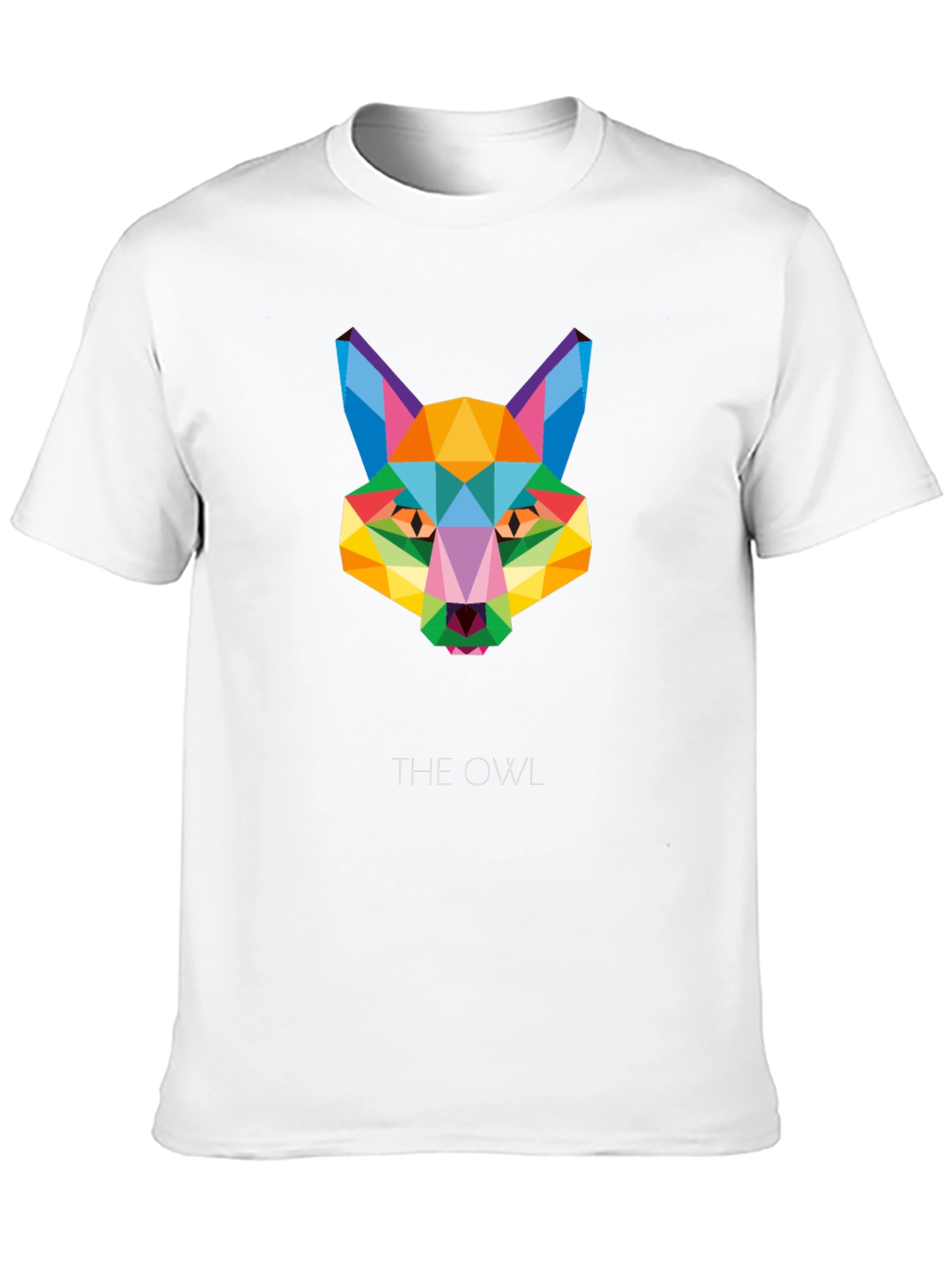 Geometric Owl T-Shirt - Modern Graphic Tee