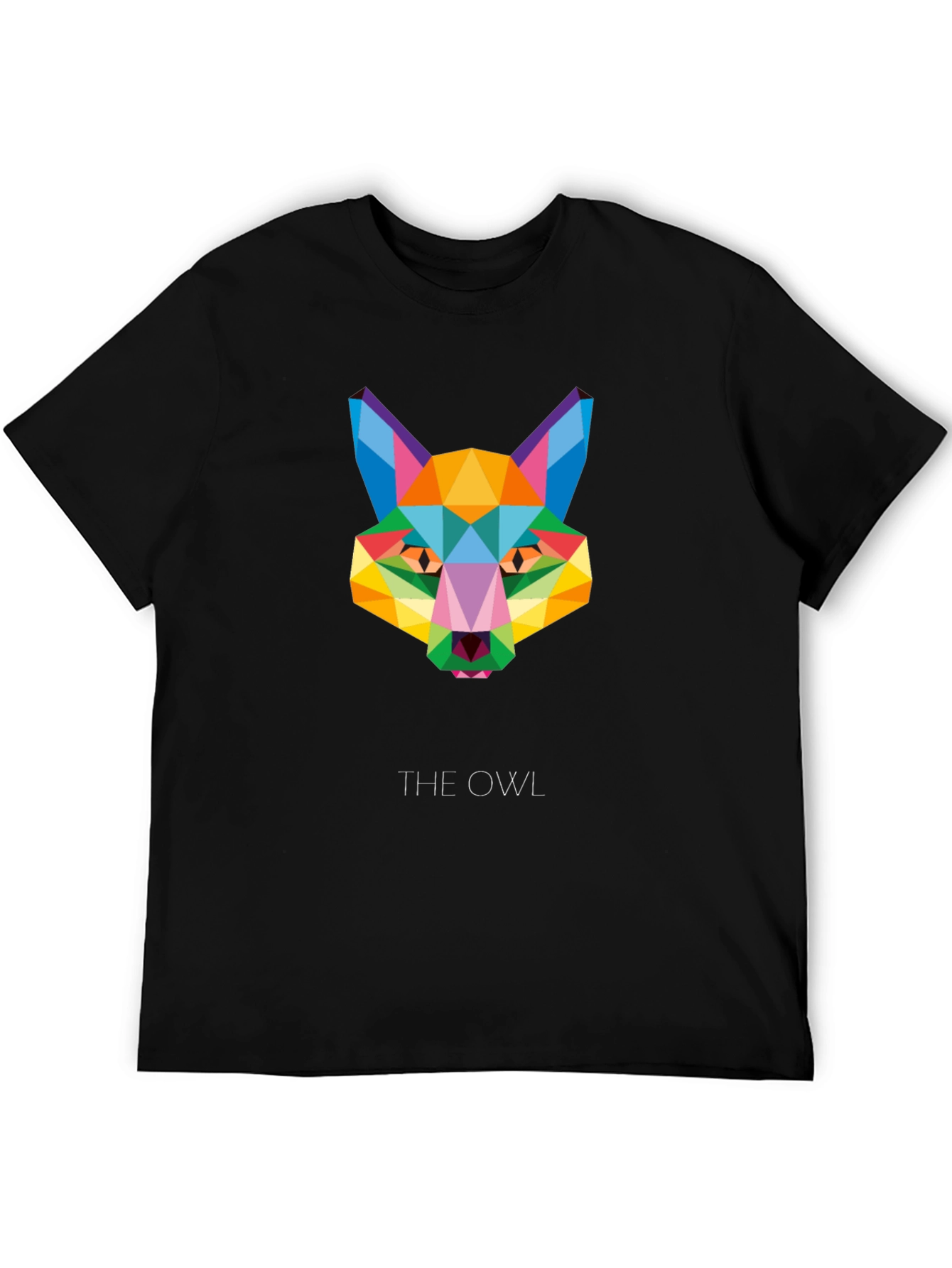 Geometric Owl T-Shirt - Modern Graphic Tee