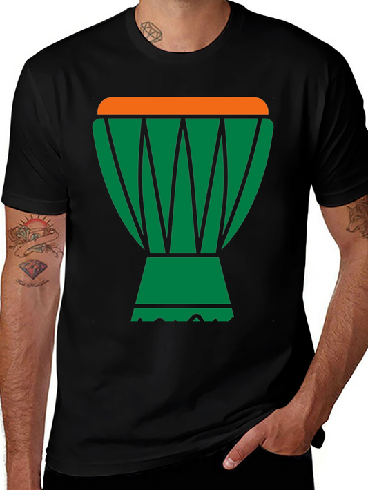 Drum Graphic Tee - Black