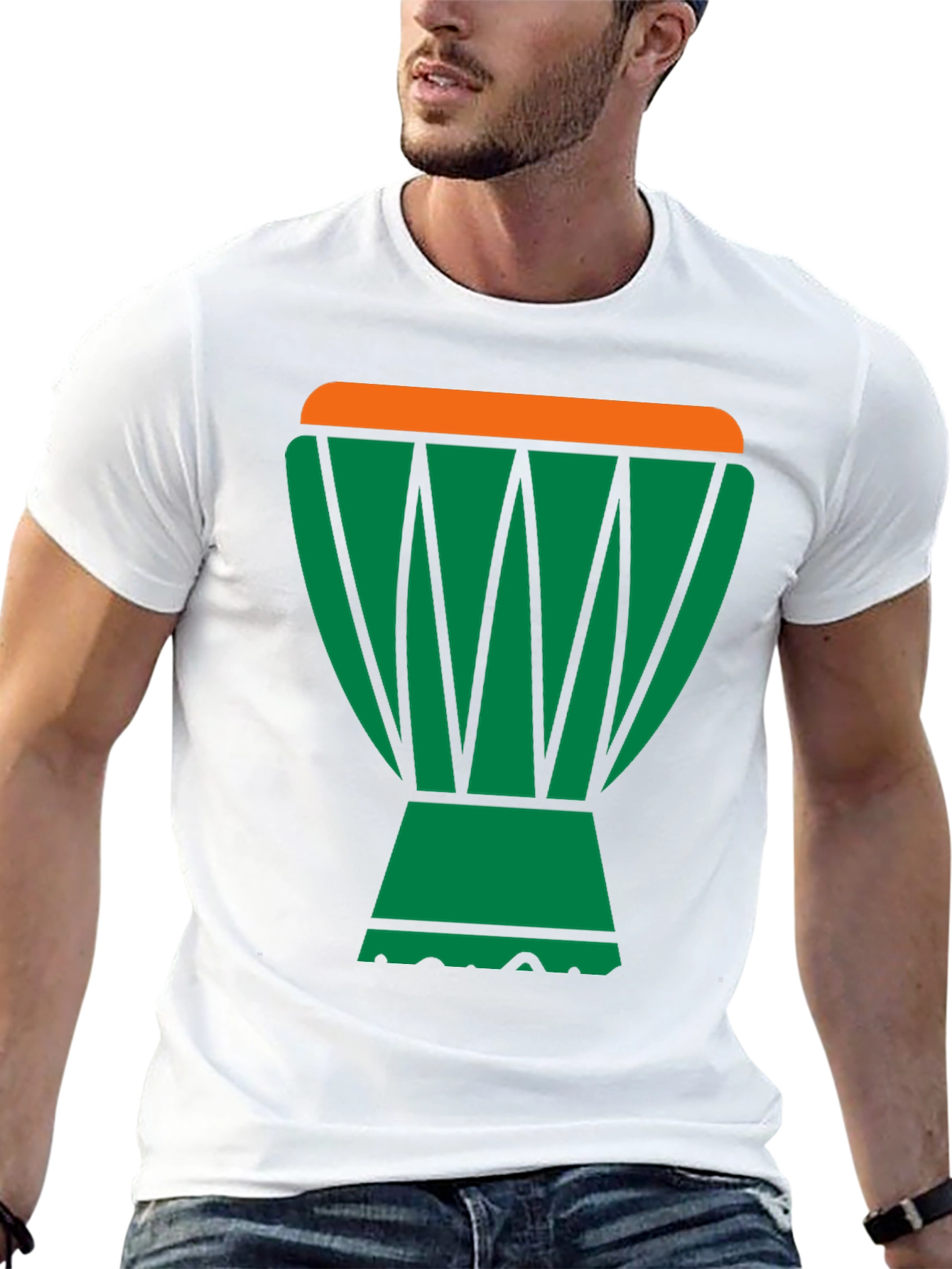 Drum Graphic Tee - Black