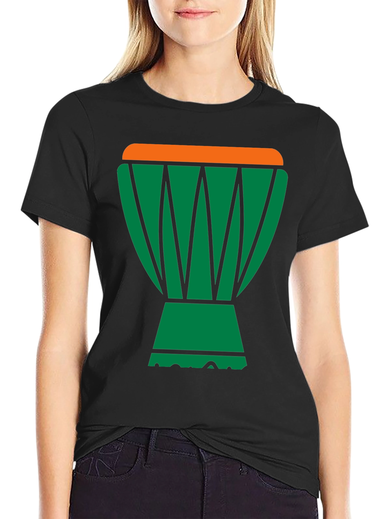 Drum Graphic Tee - Black