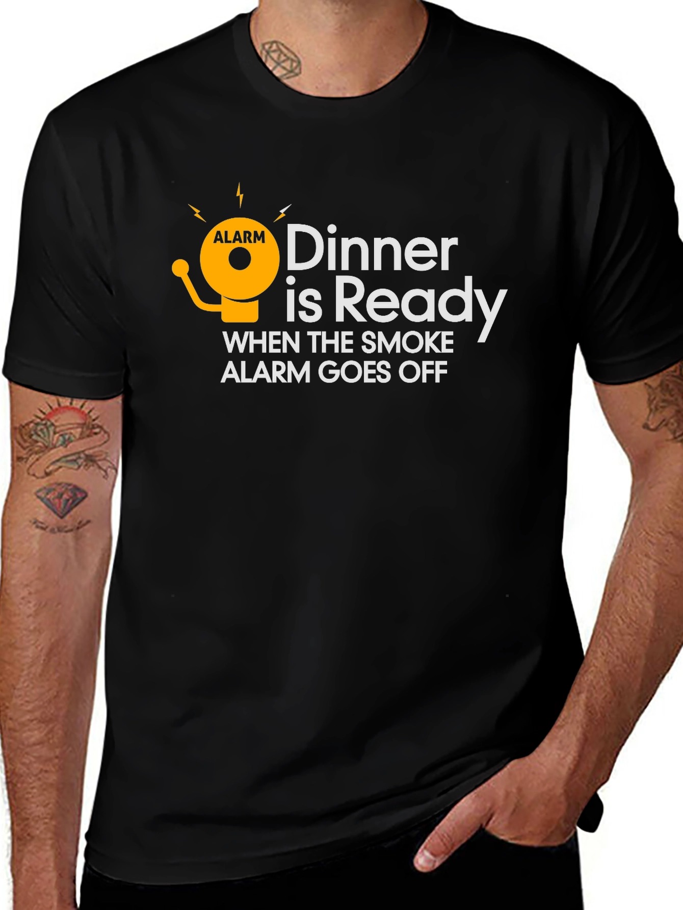 Dinners Ready Graphic Tee - Funny Cookout Shirt