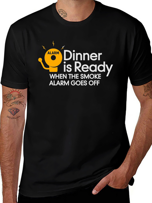Dinners Ready Graphic Tee - Funny Cookout Shirt