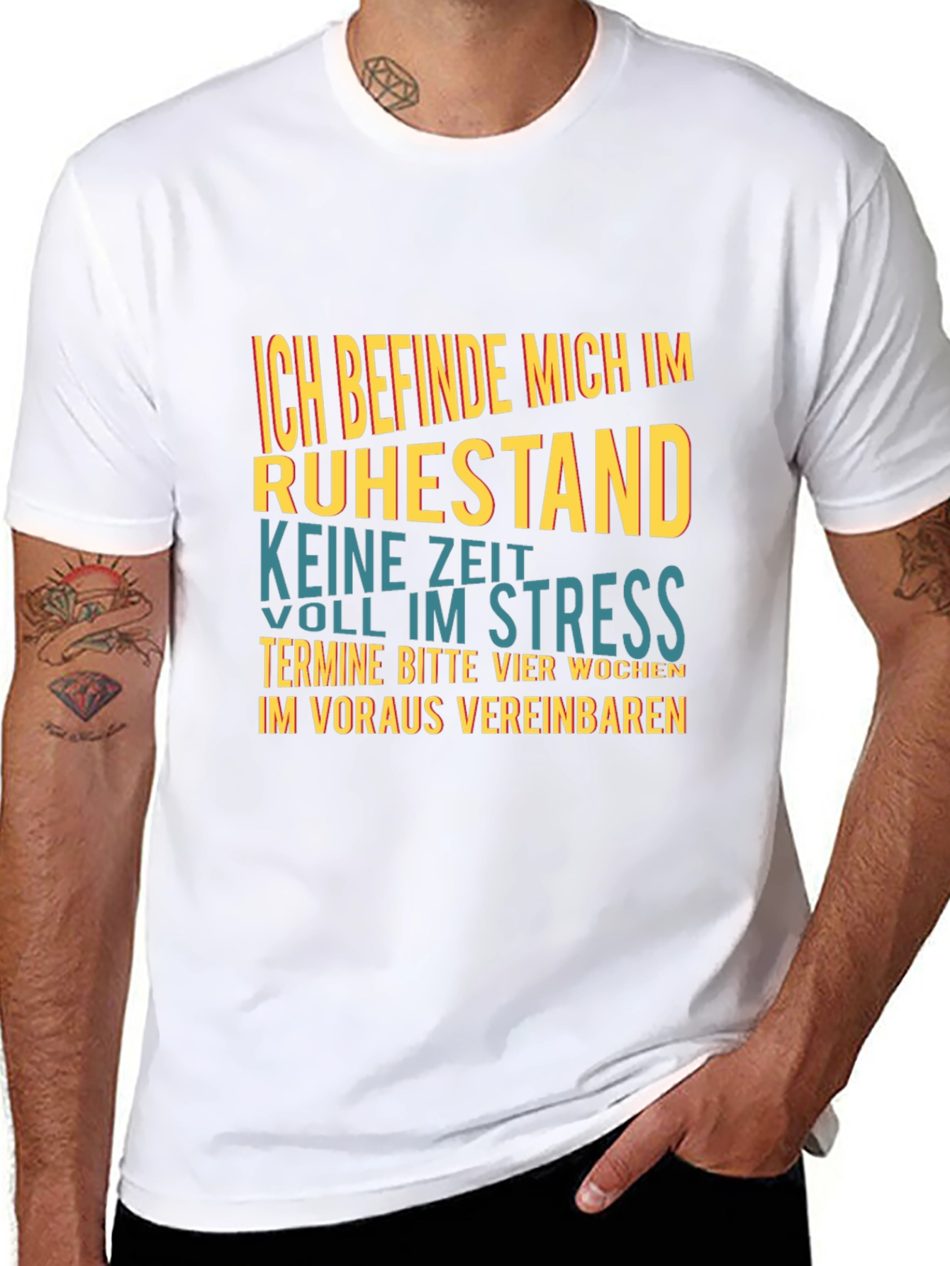Retirement T-Shirt: Im Retired No Time For Stress!