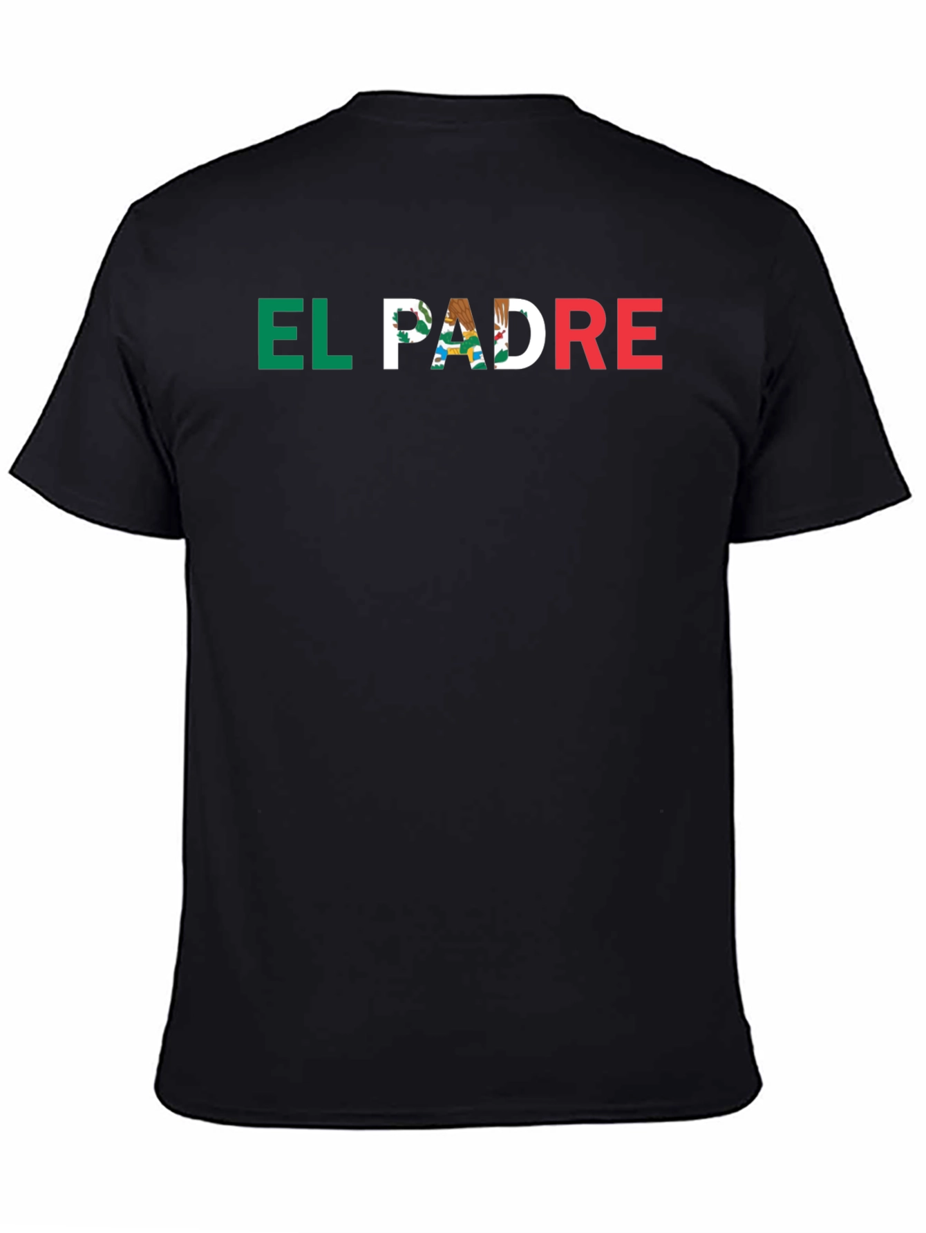 El Padre Mexican Flag T-Shirt - Fathers Day Tee