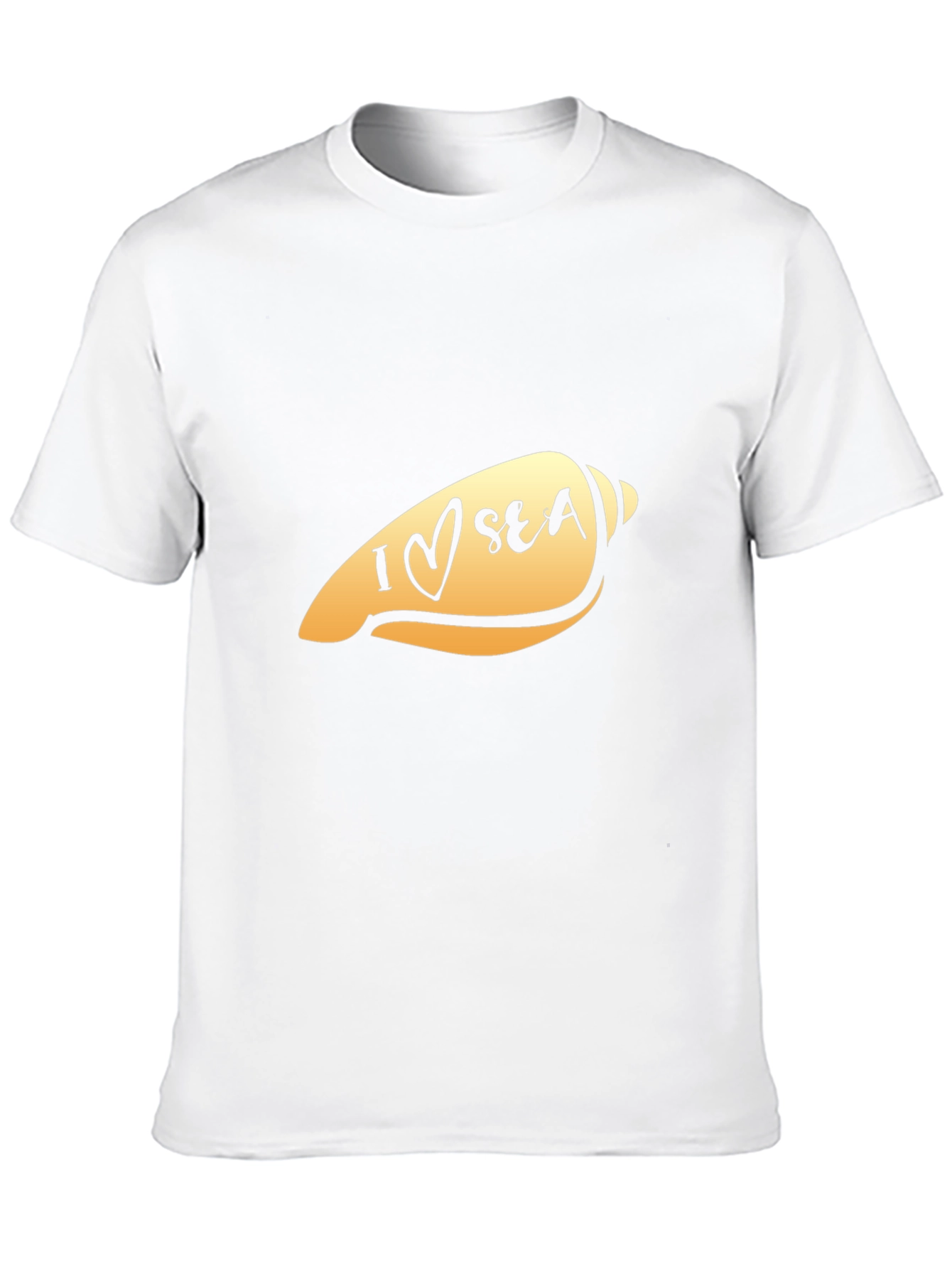 I Love Sea Shell Graphic T-Shirt