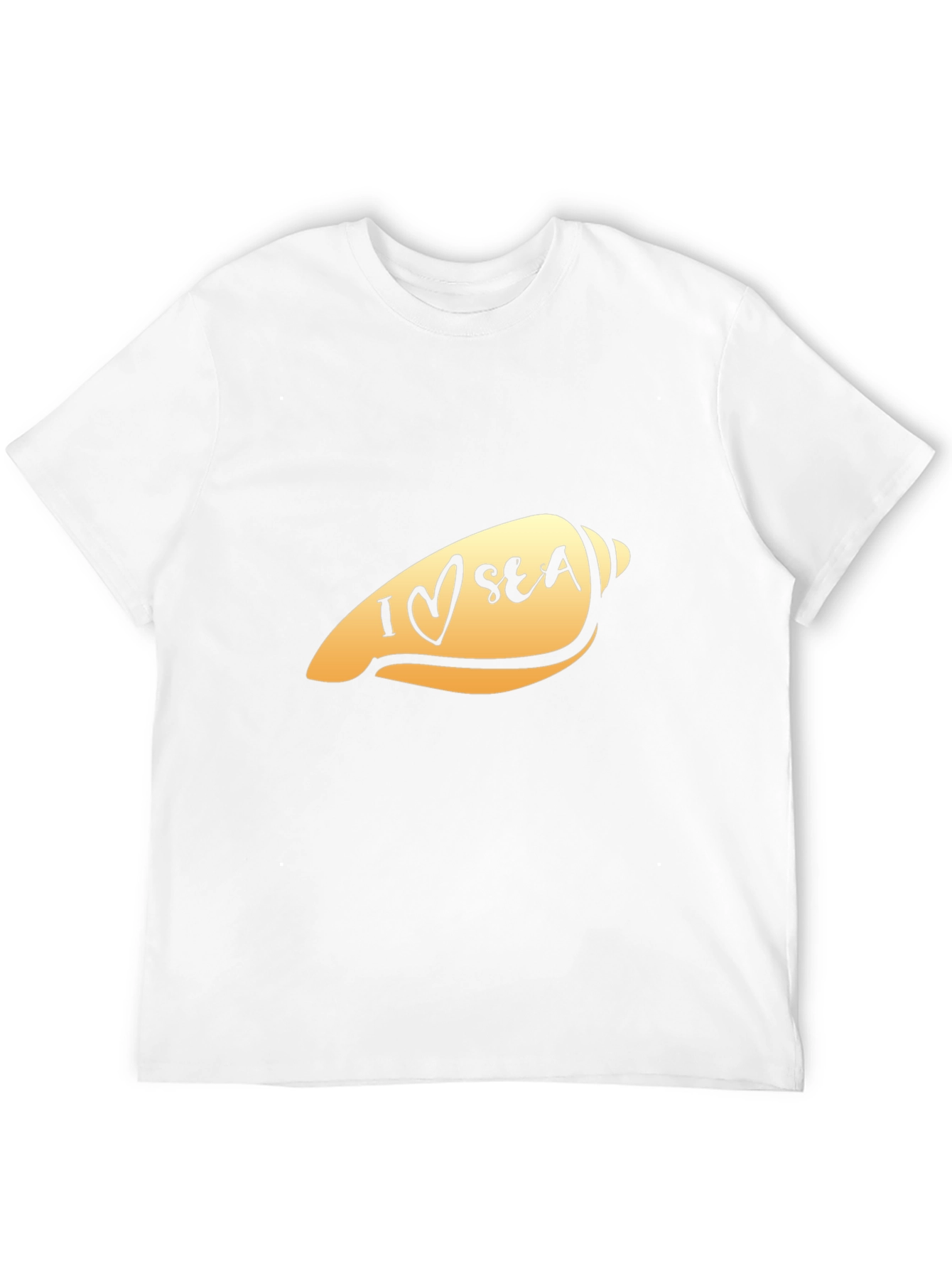 I Love Sea Shell Graphic T-Shirt