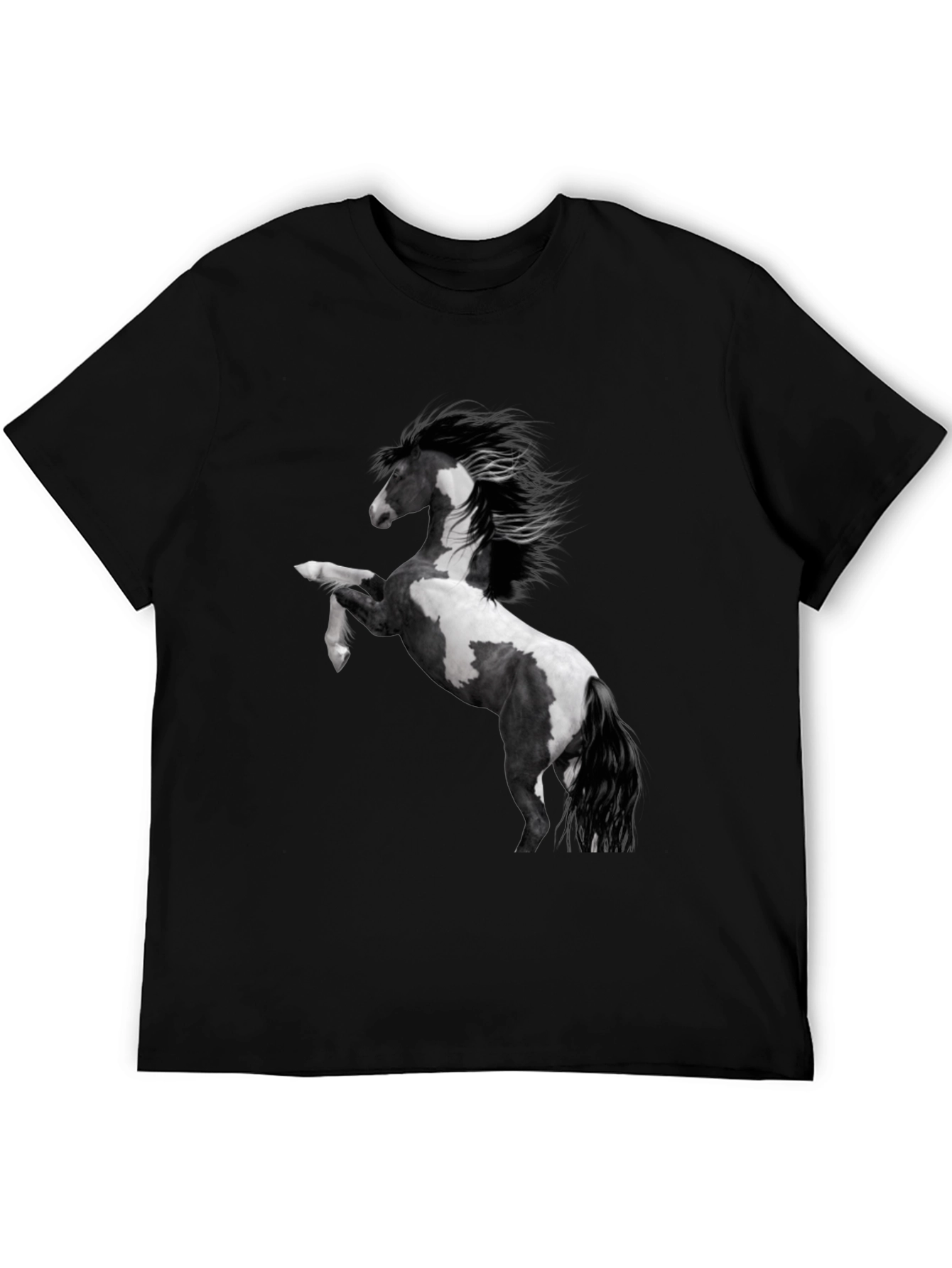 Horse Graphic Print T-Shirt