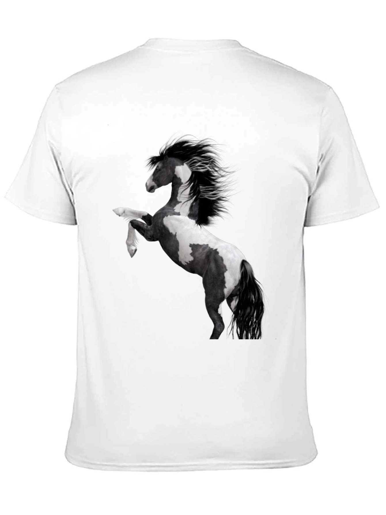 Horse Graphic Print T-Shirt