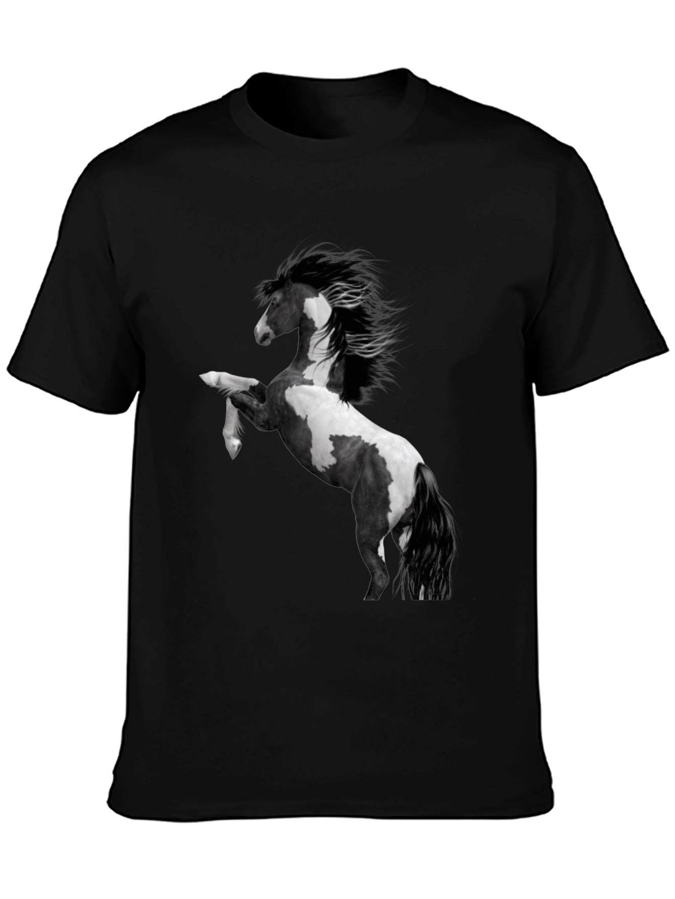 Horse Graphic Print T-Shirt