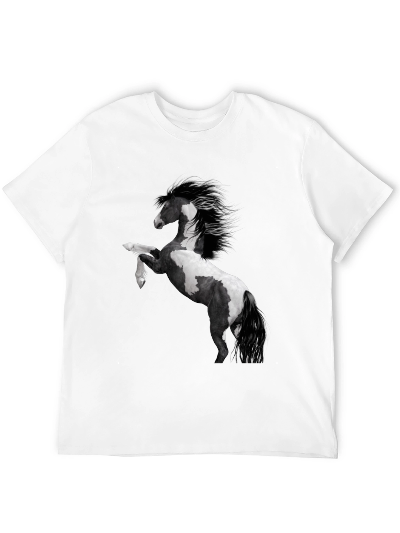 Horse Graphic Print T-Shirt