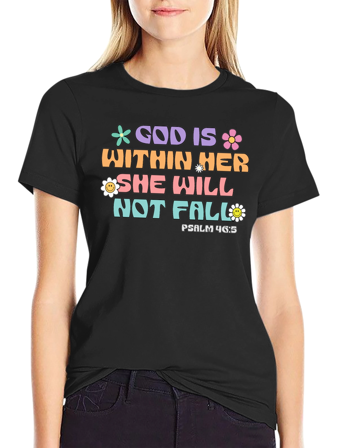 God Is Within Her Tee - Psalm 46:5
