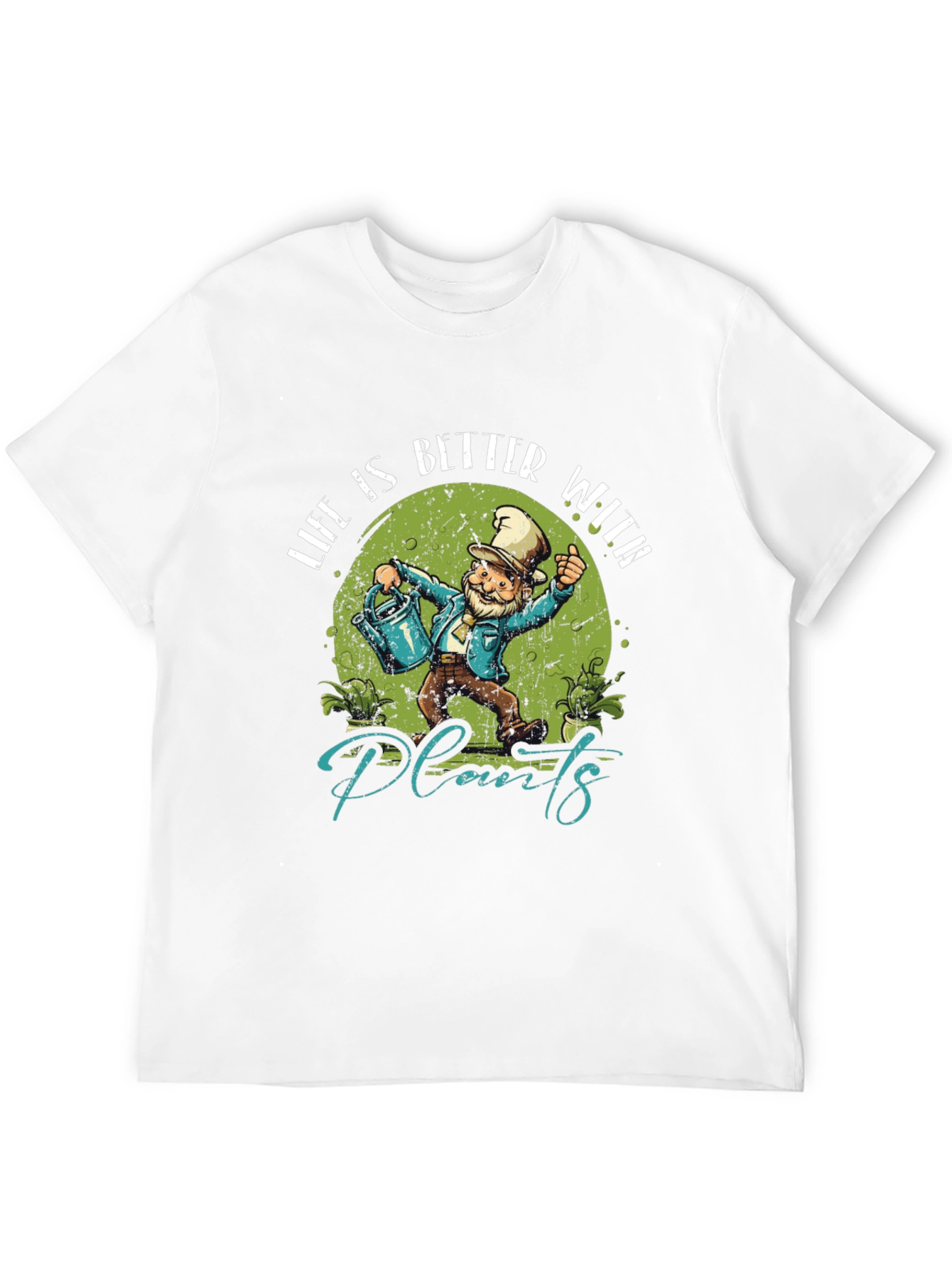 Life is Better With Plants Graphic T-Shirt