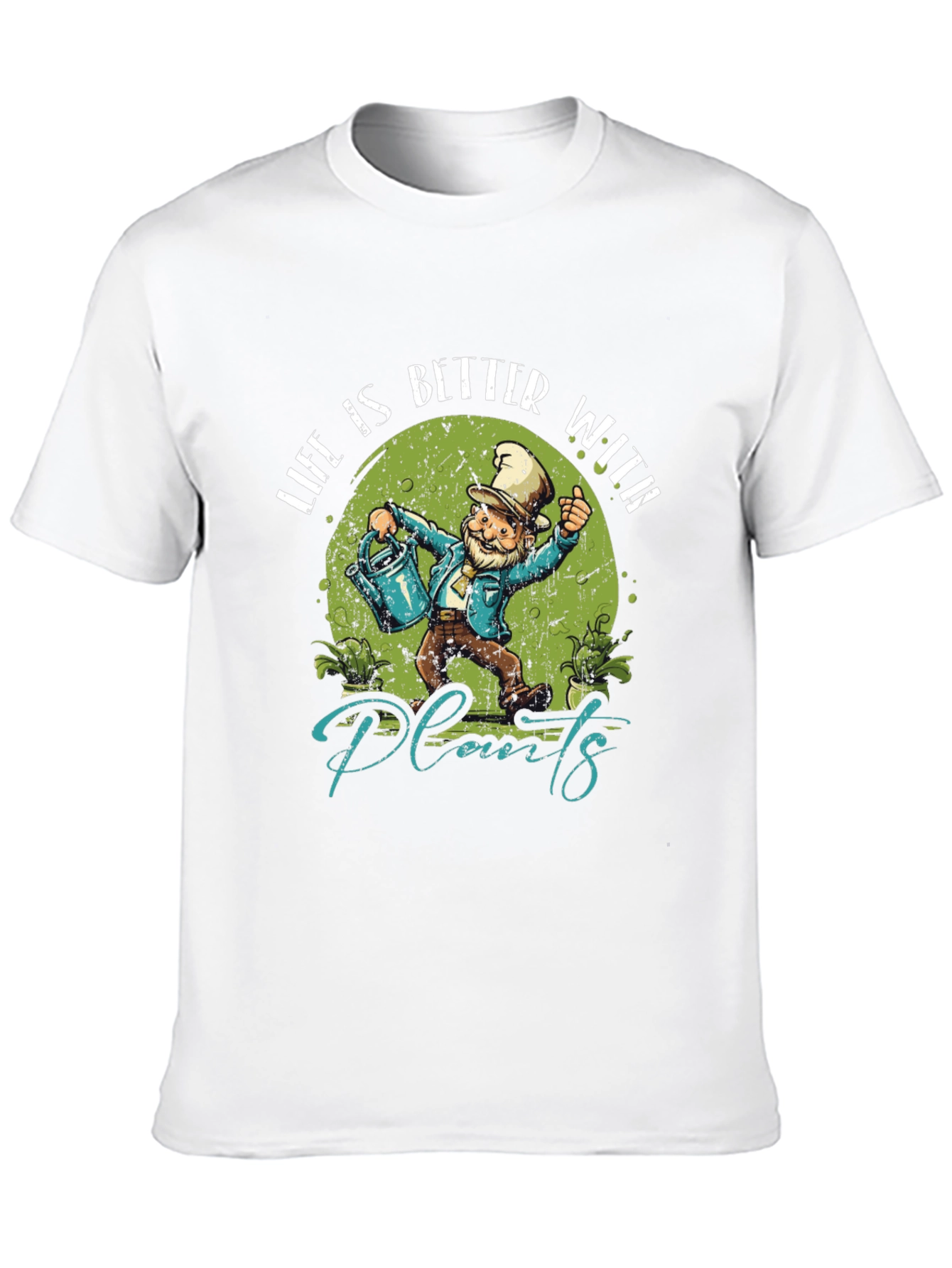 Life is Better With Plants Graphic T-Shirt