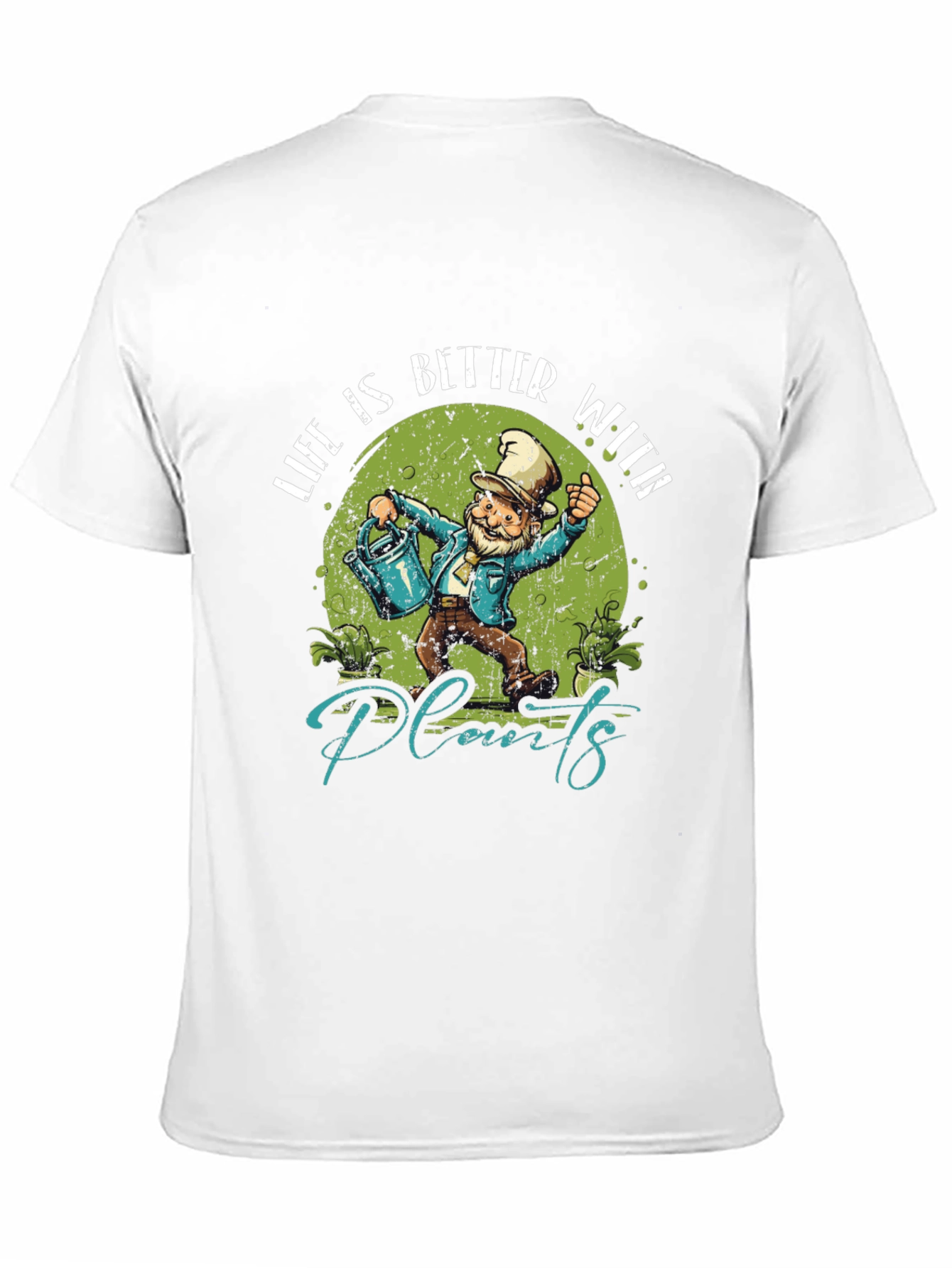 Life is Better With Plants Graphic T-Shirt