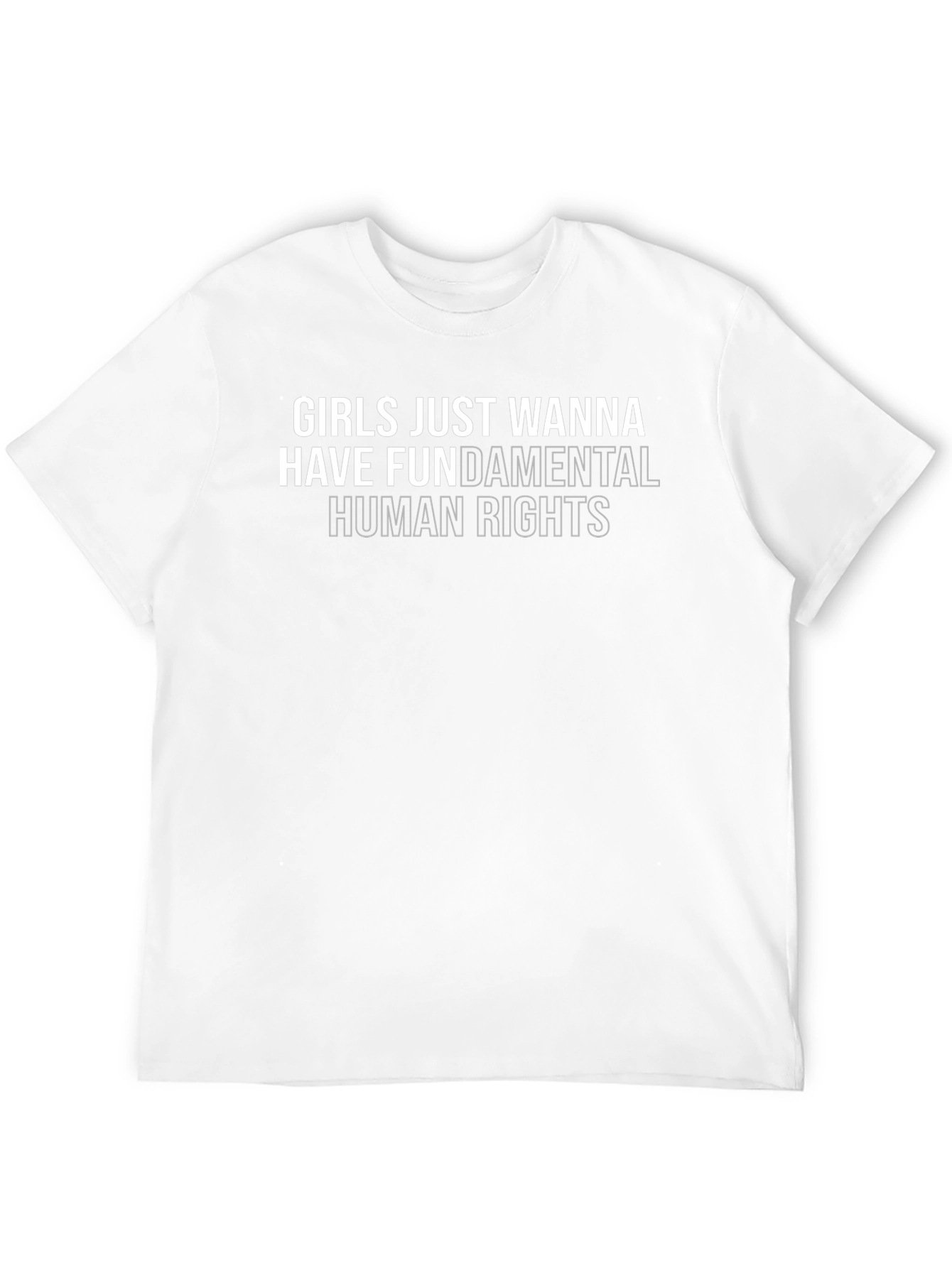 Feminist Graphic Tee - Human Rights Shirt