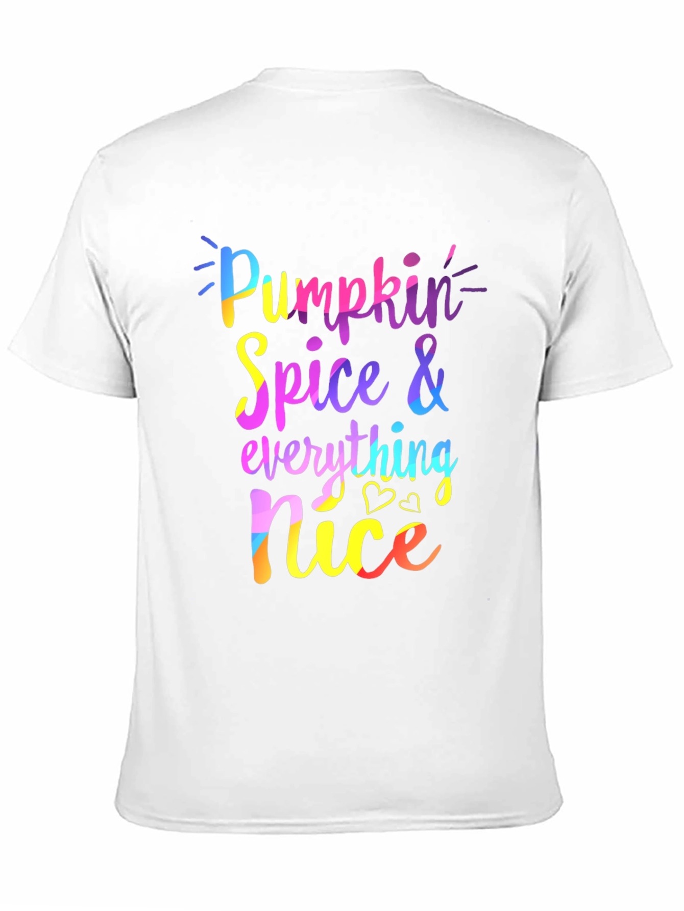 Pumpkin Spice Everything Nice Black Tee