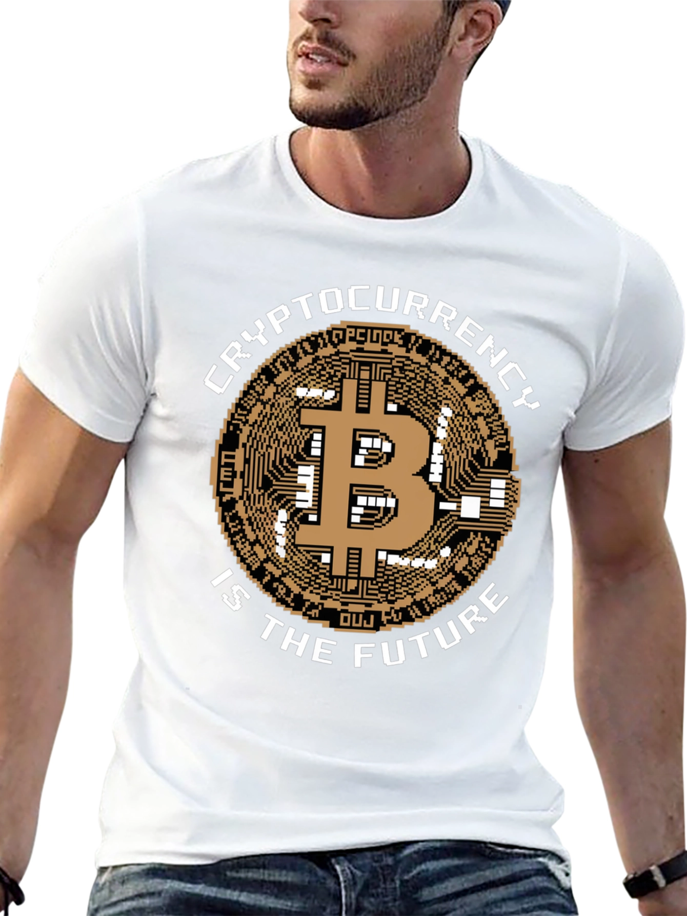 Crypto Is The Future Black T-Shirt