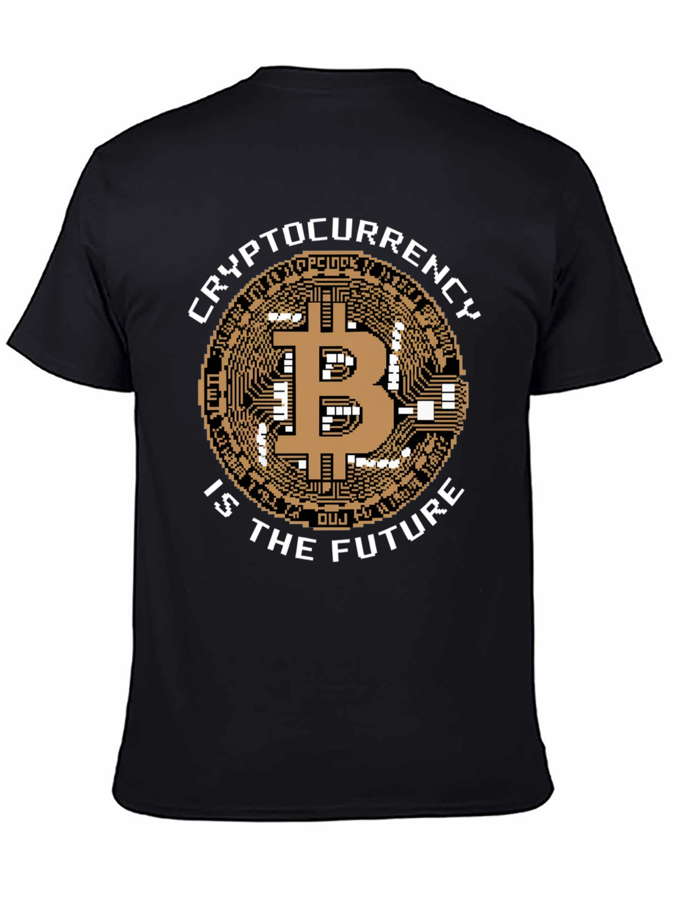 Crypto Is The Future Black T-Shirt