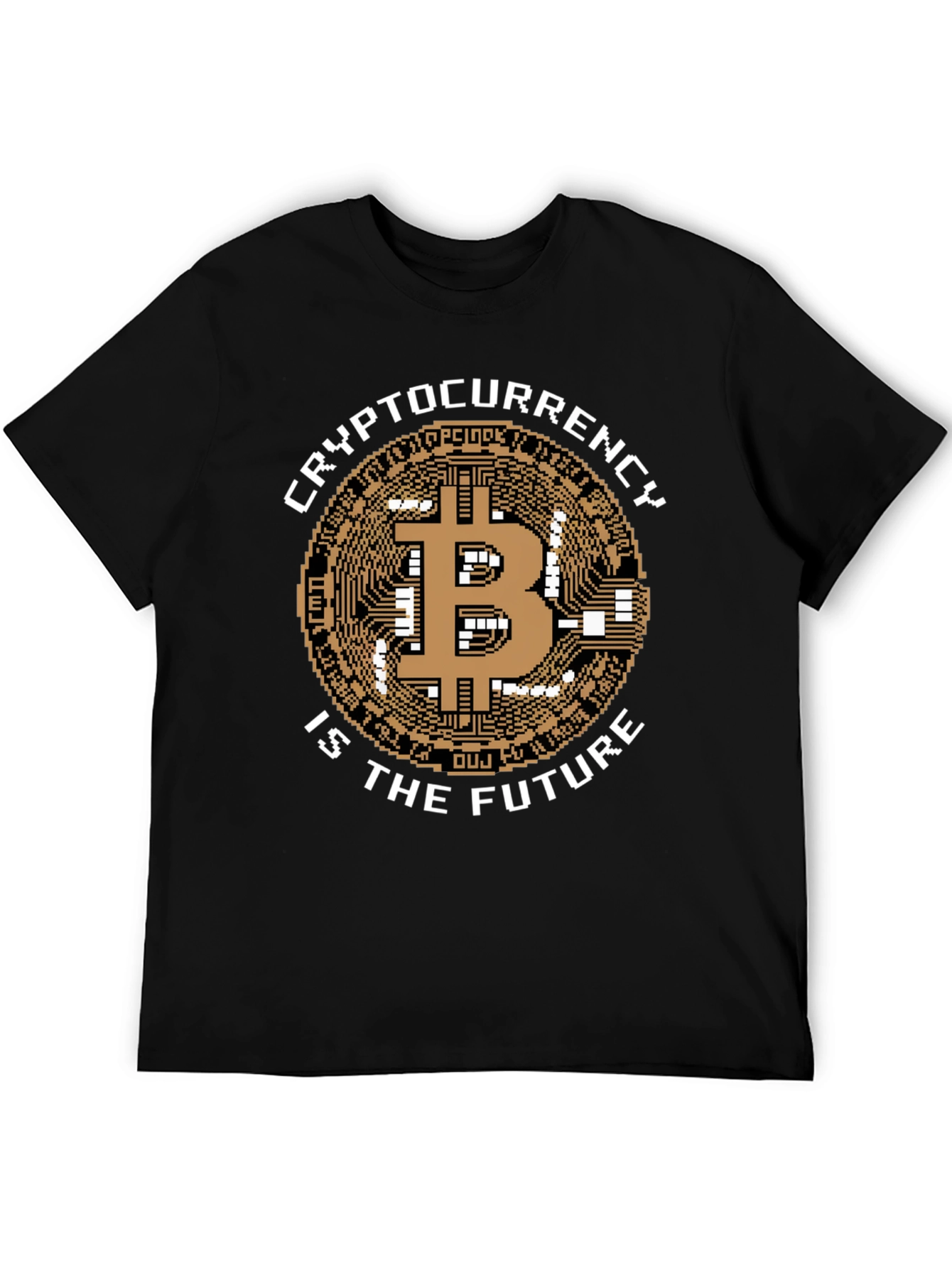 Crypto Is The Future Black T-Shirt