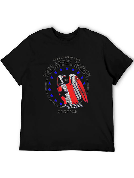 Nutz About Truckz Mens Black T-Shirt