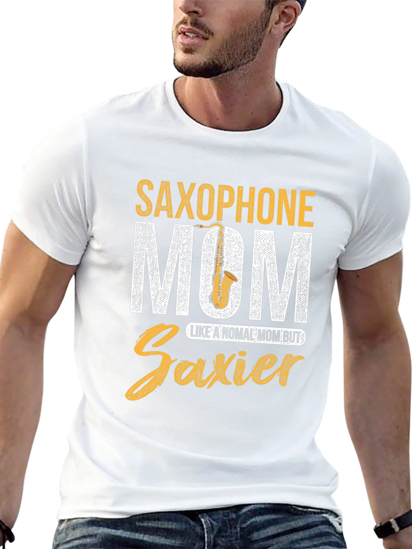 Saxophone Mom T-Shirt - Saxier Than Normal