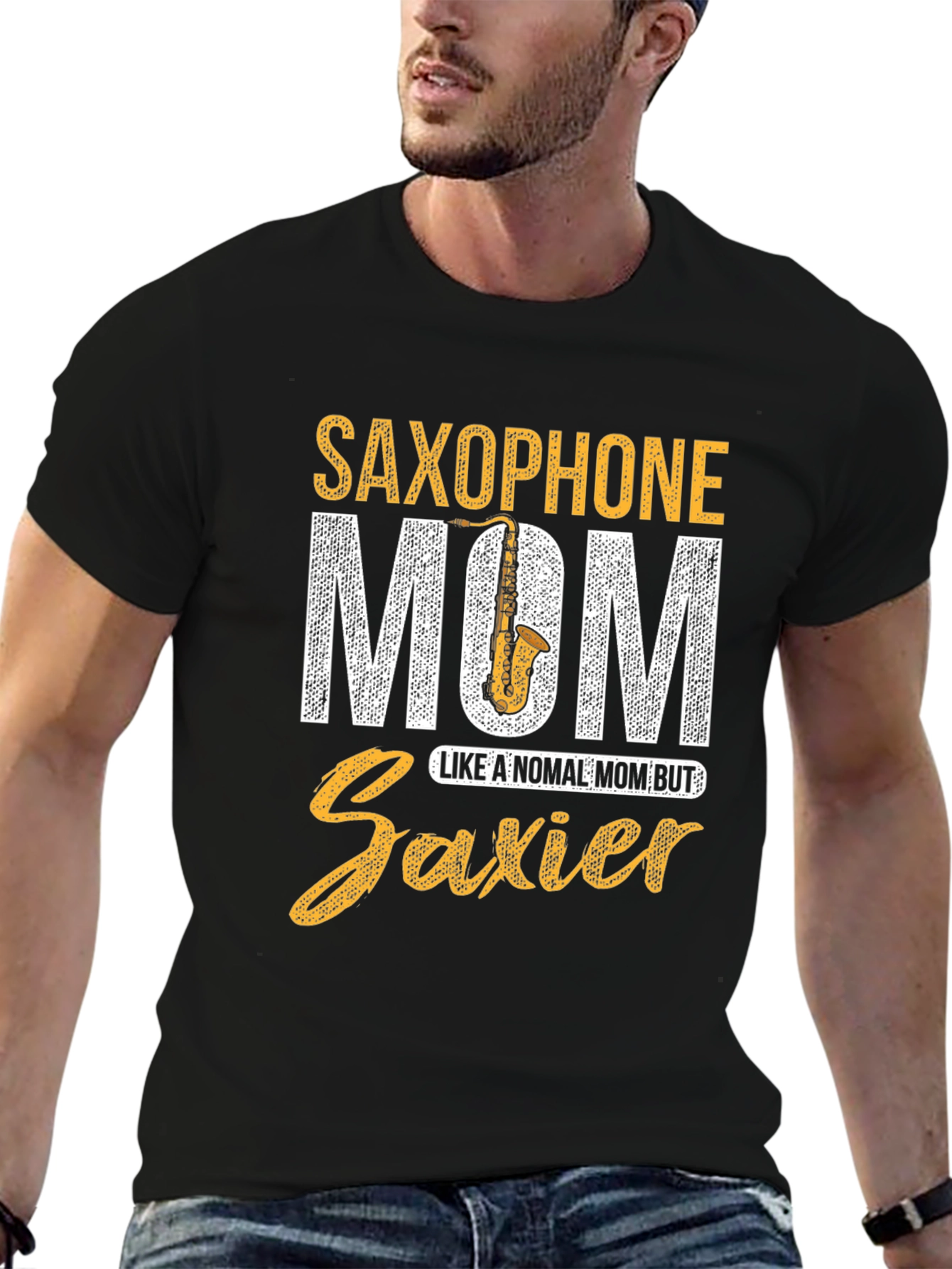 Saxophone Mom T-Shirt - Saxier Than Normal