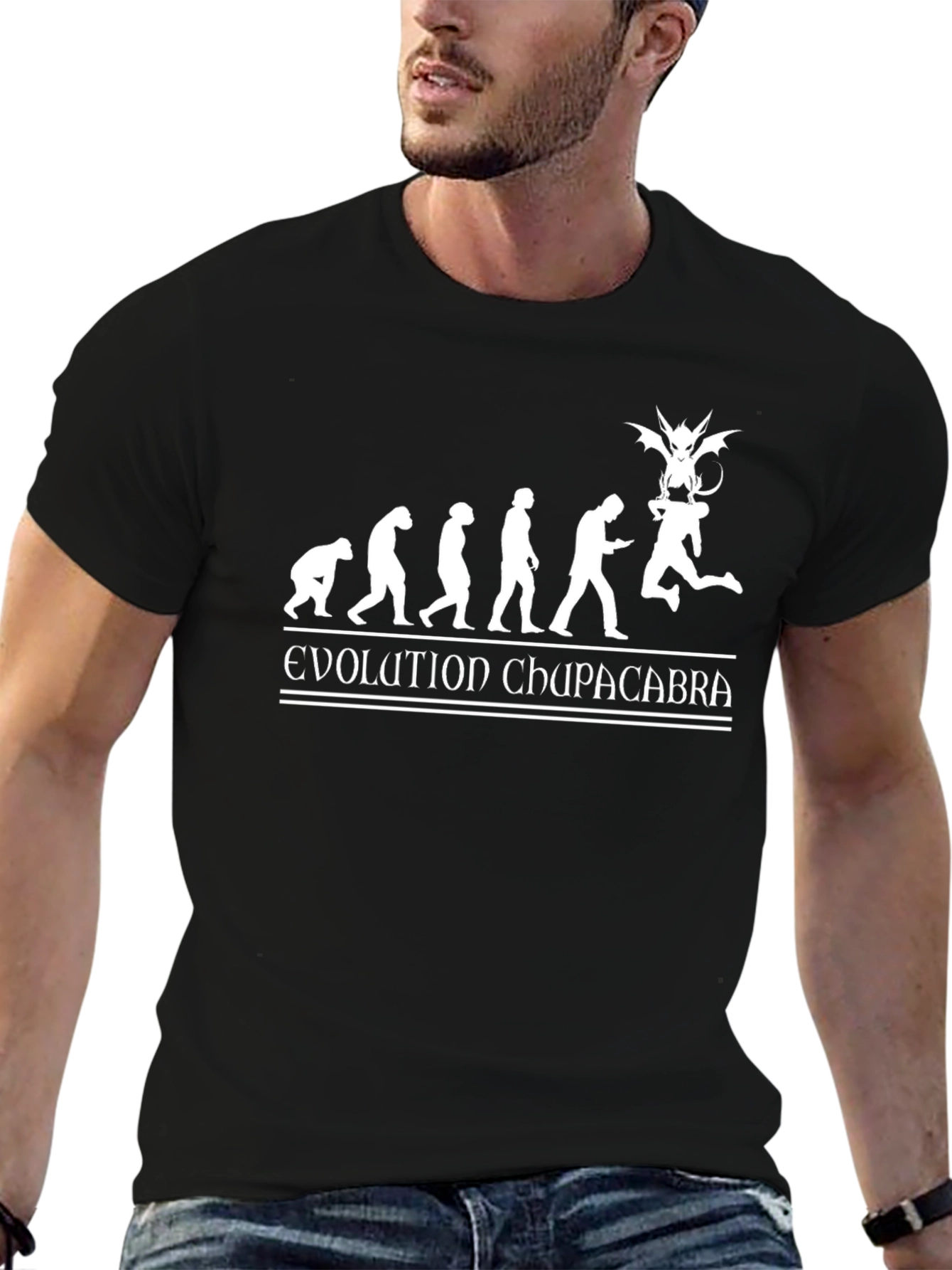 Evolution Chupacabra Graphic Tee - Black