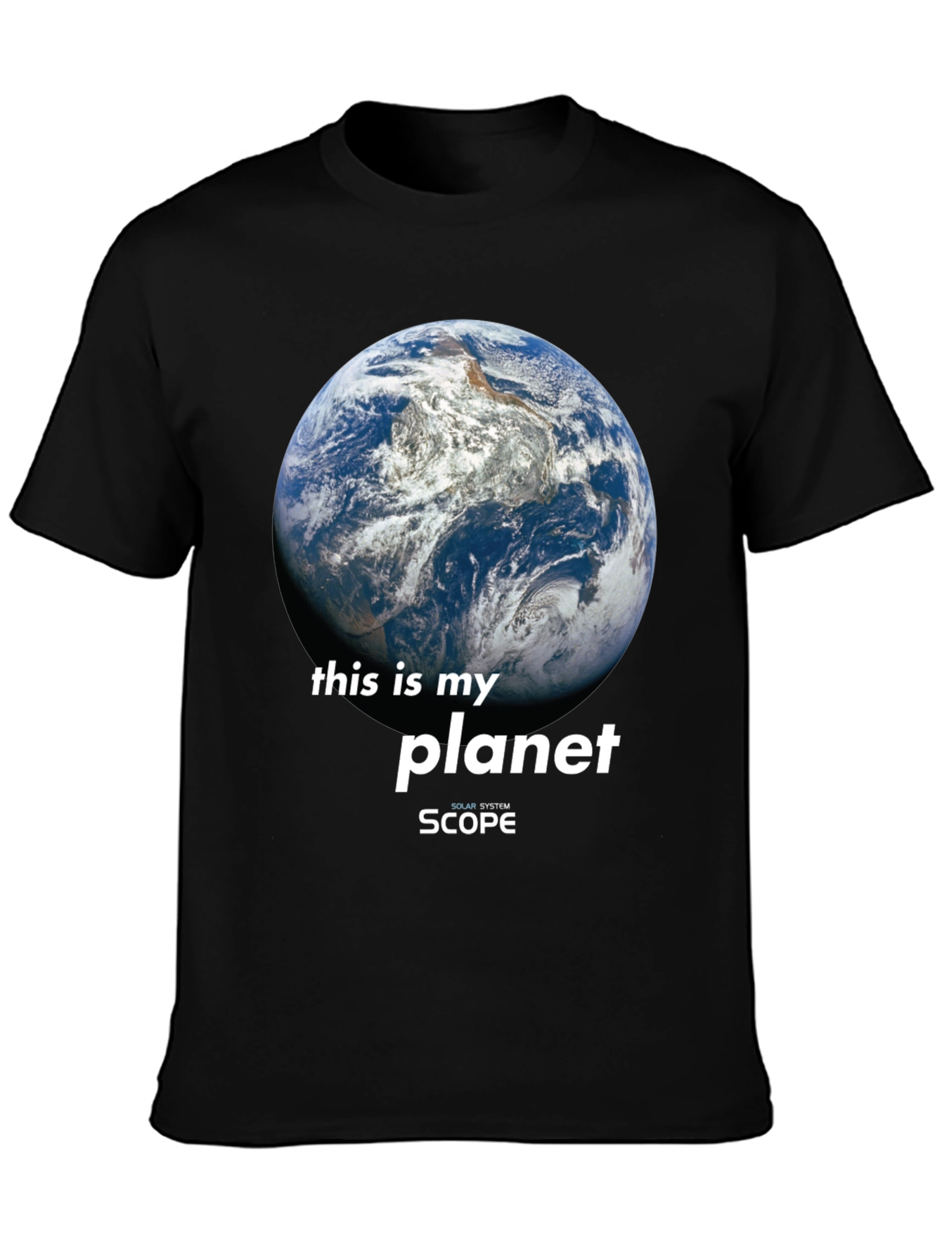 Planet Earth Graphic Tee - Save Our Solar System