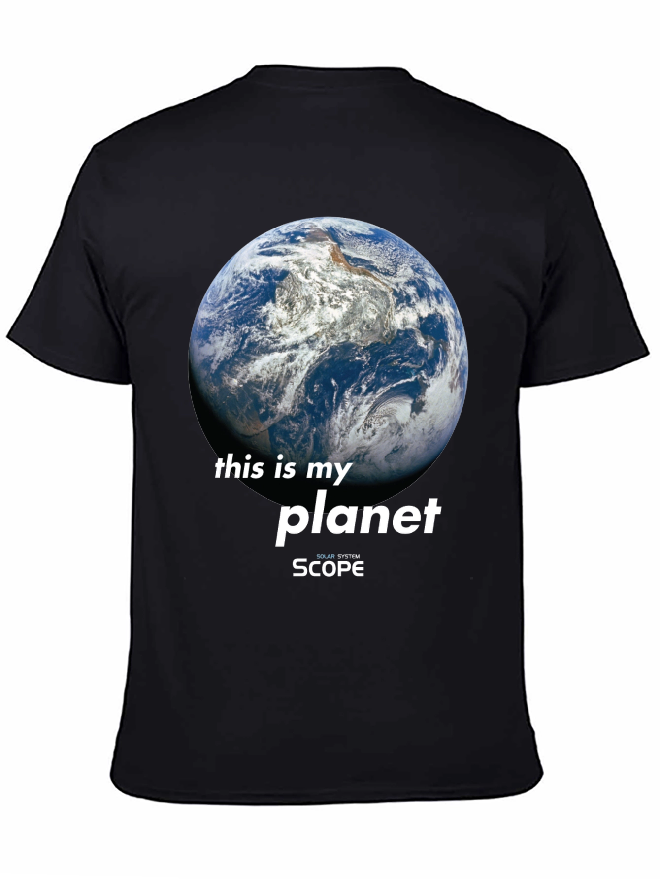 Planet Earth Graphic Tee - Save Our Solar System