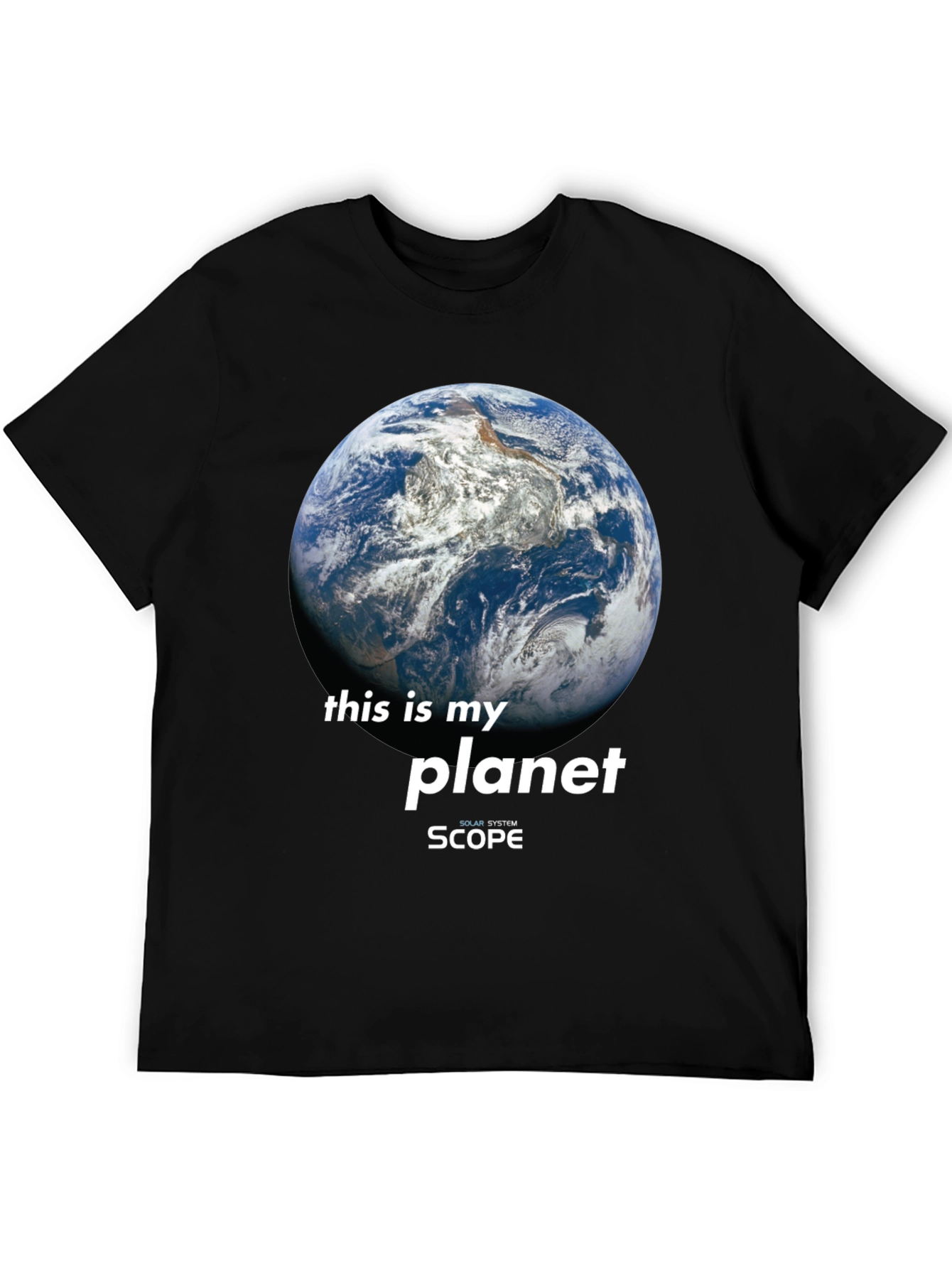 Planet Earth Graphic Tee - Save Our Solar System