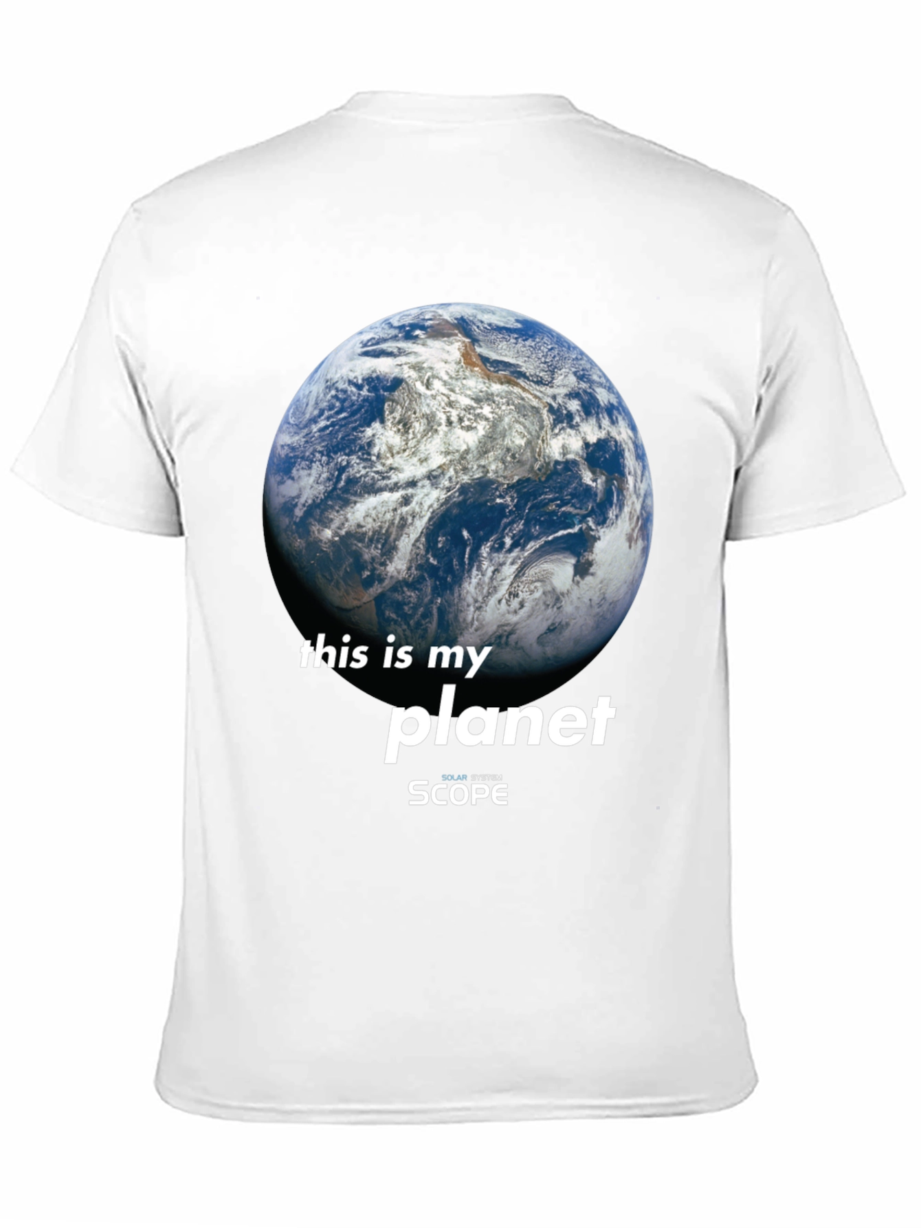 Planet Earth Graphic Tee - Save Our Solar System