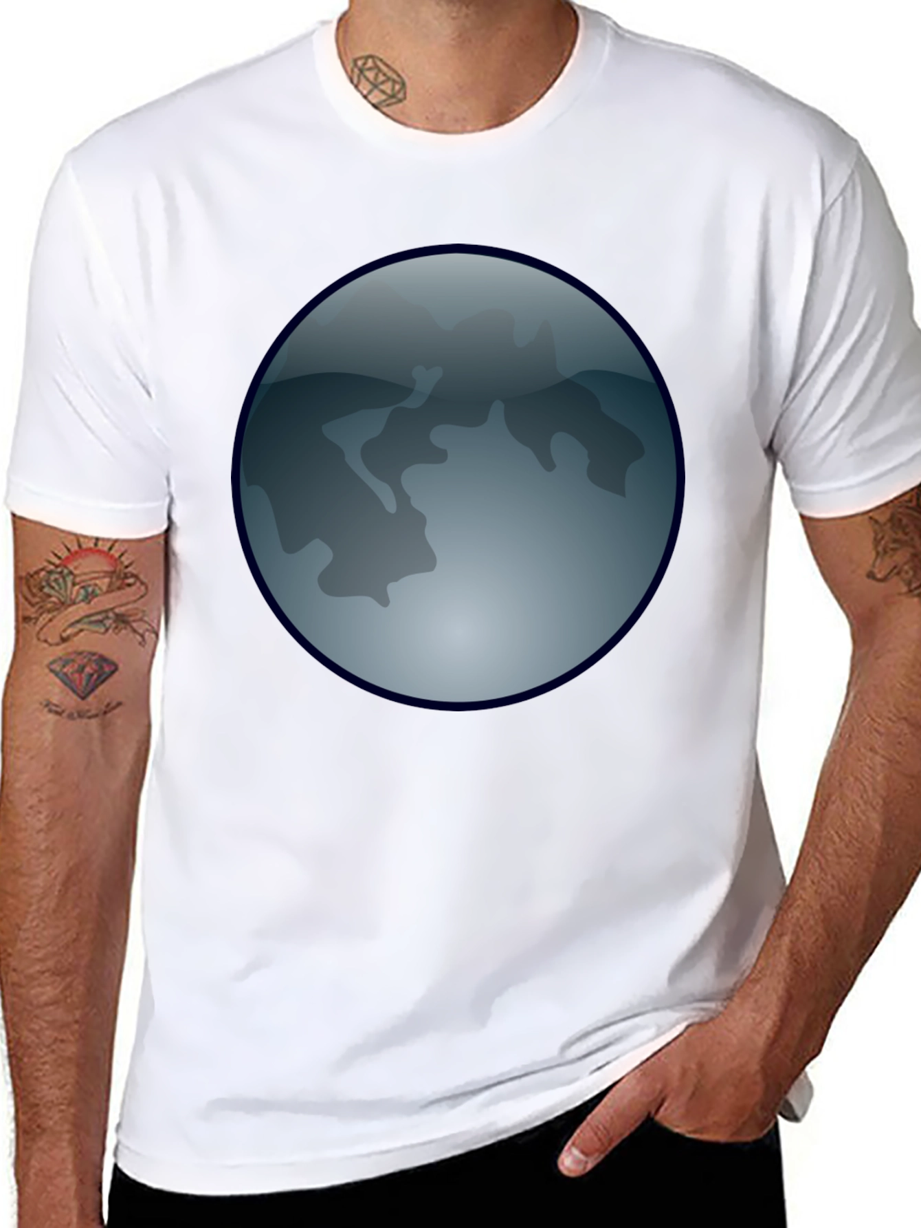Mystic Moon Graphic Tee - Casual Comfort