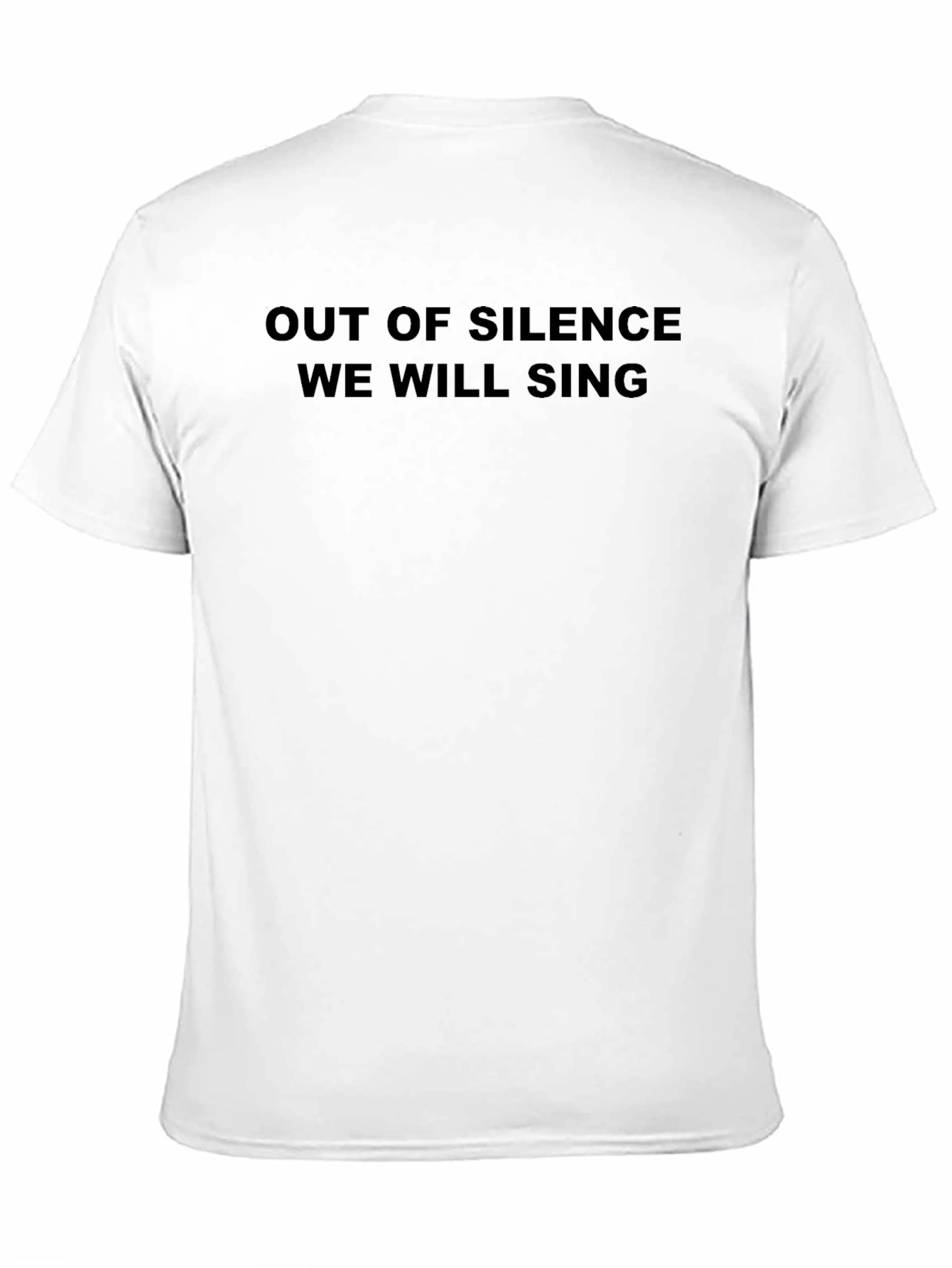 Out of Silence We Will Sing Graphic T-Shirt