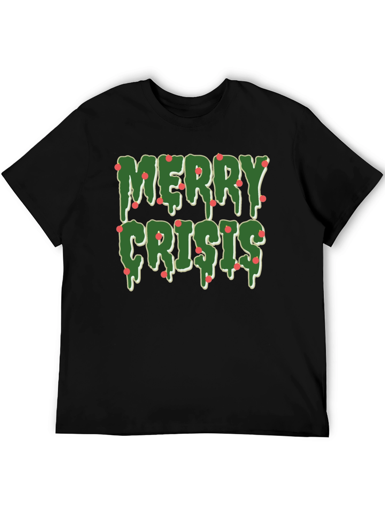 Merry Crisis Graphic T-Shirt