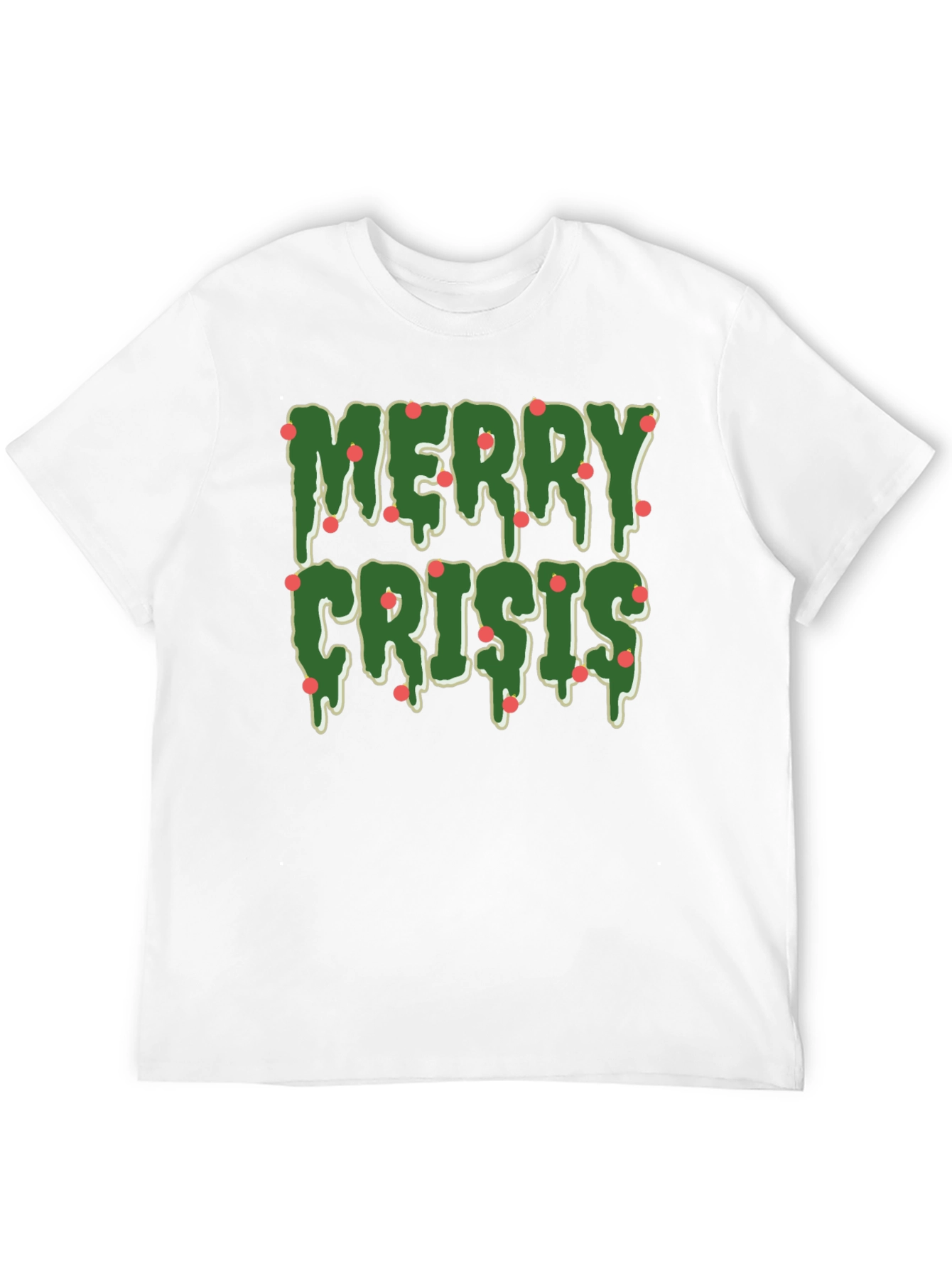 Merry Crisis Graphic T-Shirt