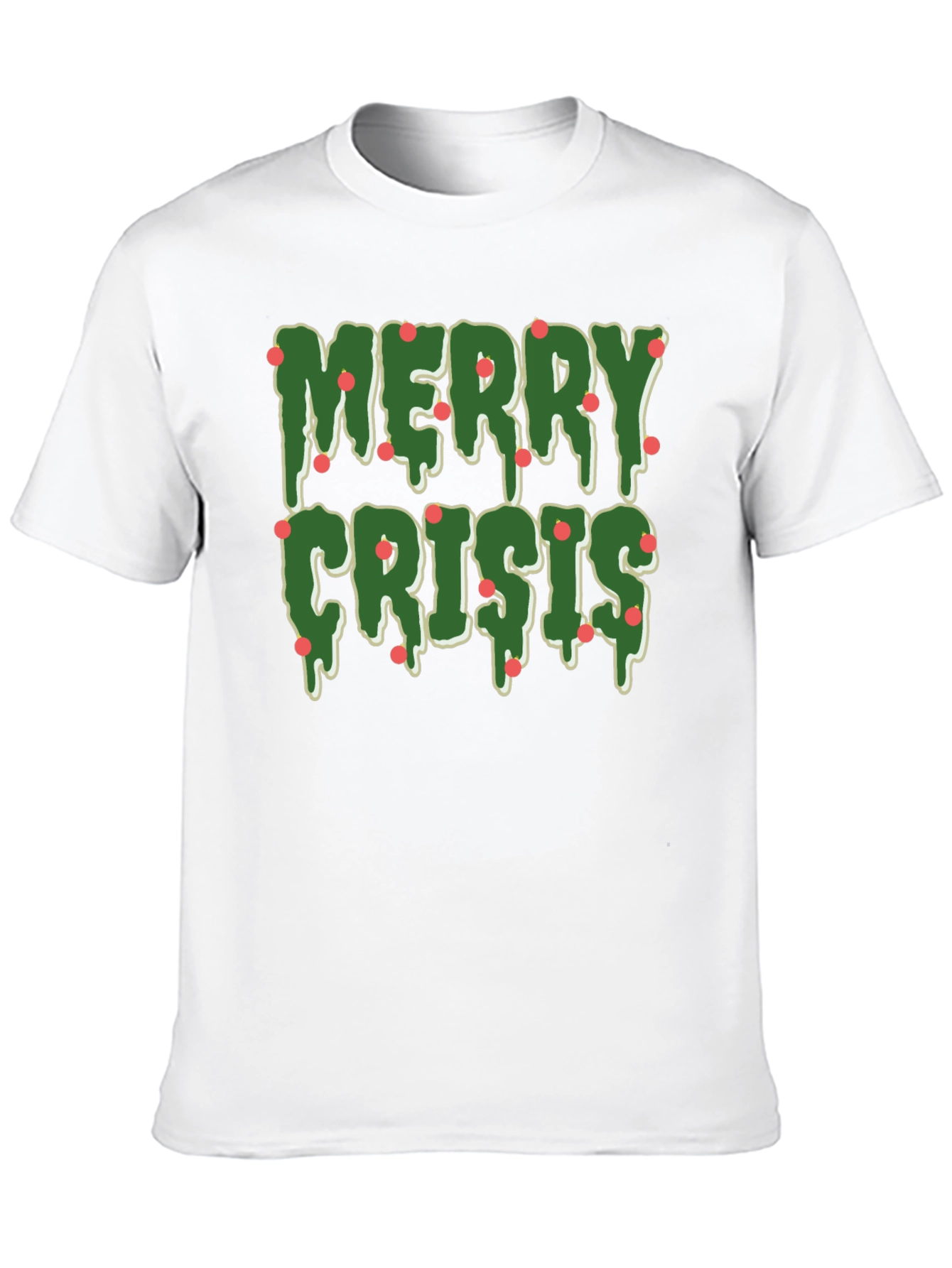 Merry Crisis Graphic T-Shirt