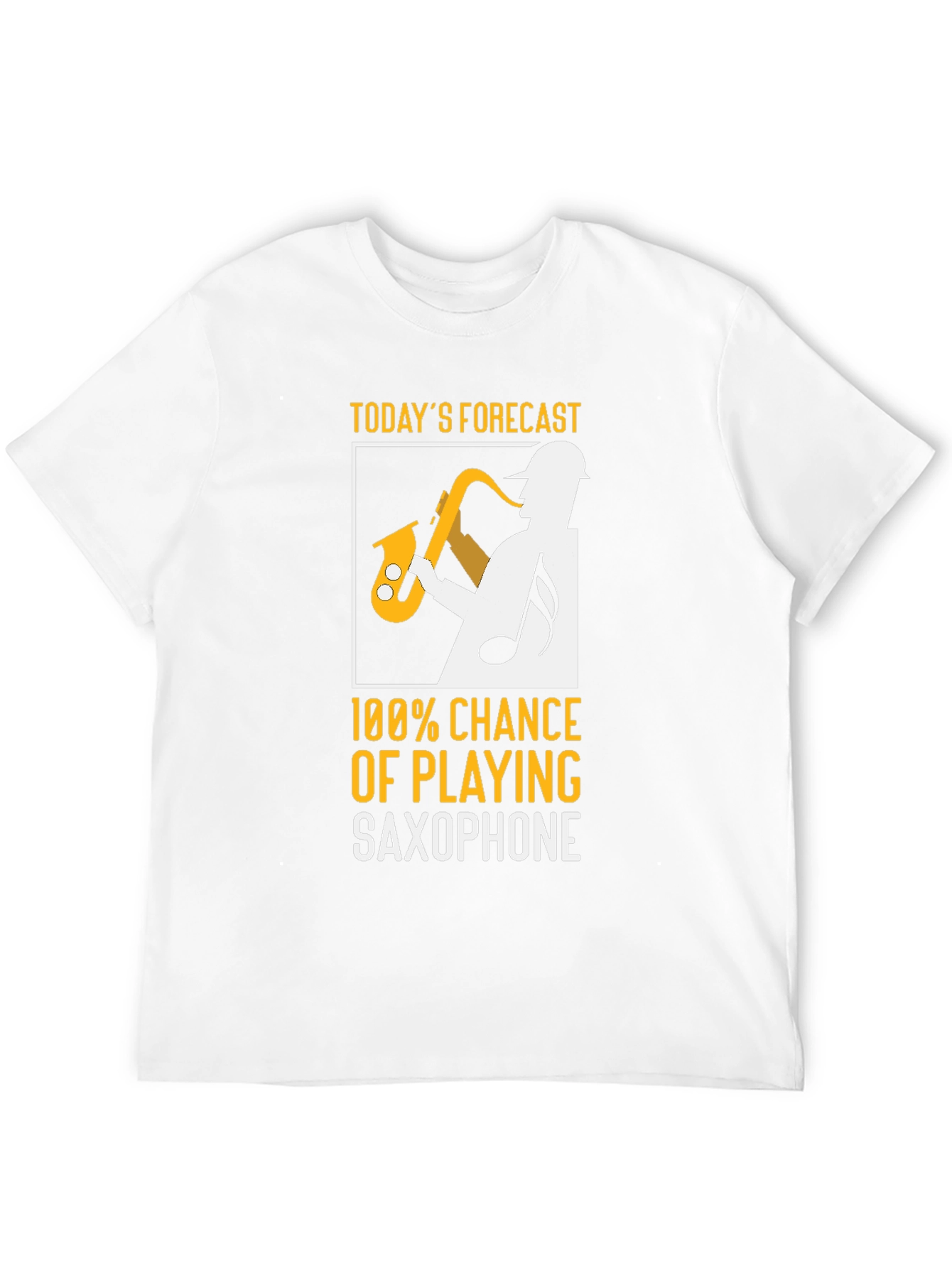 Saxophone Player Forecast T-Shirt