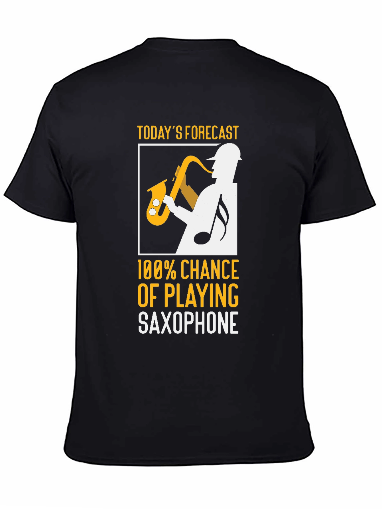 Saxophone Player Forecast T-Shirt