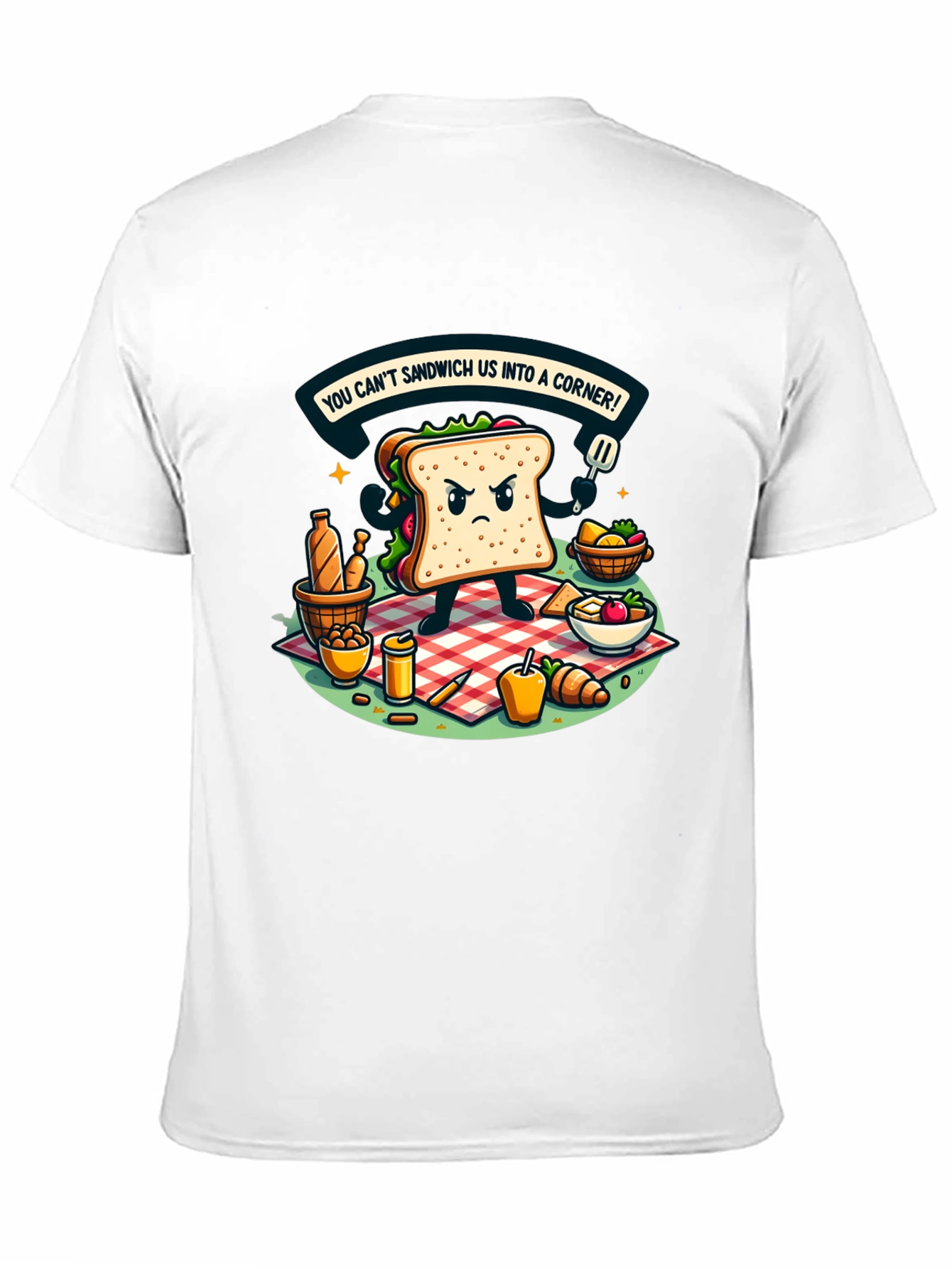 Funny Sandwich T-Shirt - Foodie Tee