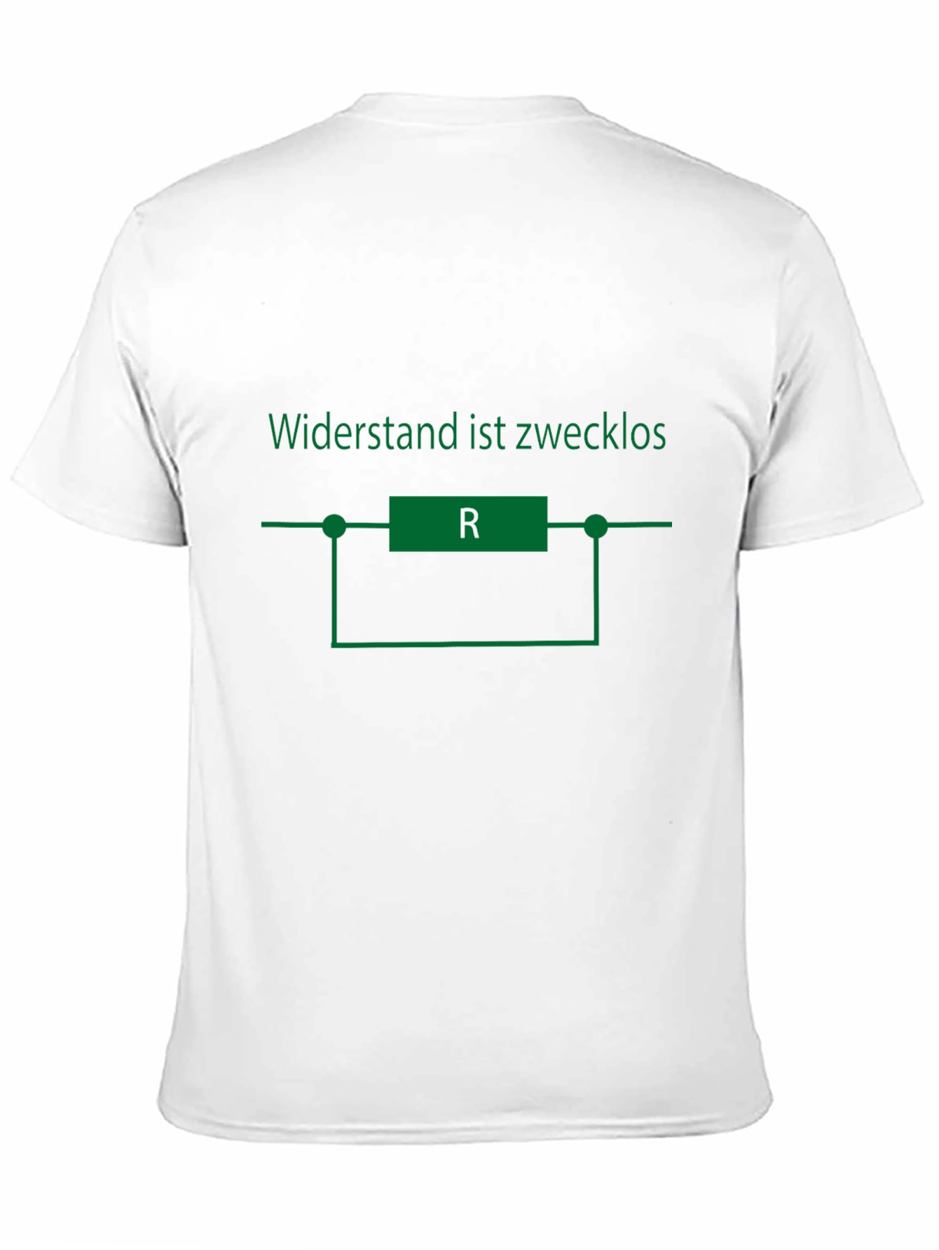Widerstand Ist Zwecklos Funny T-Shirt
