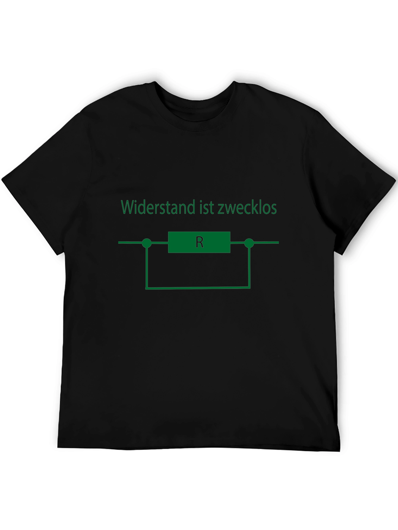 Widerstand Ist Zwecklos Funny T-Shirt