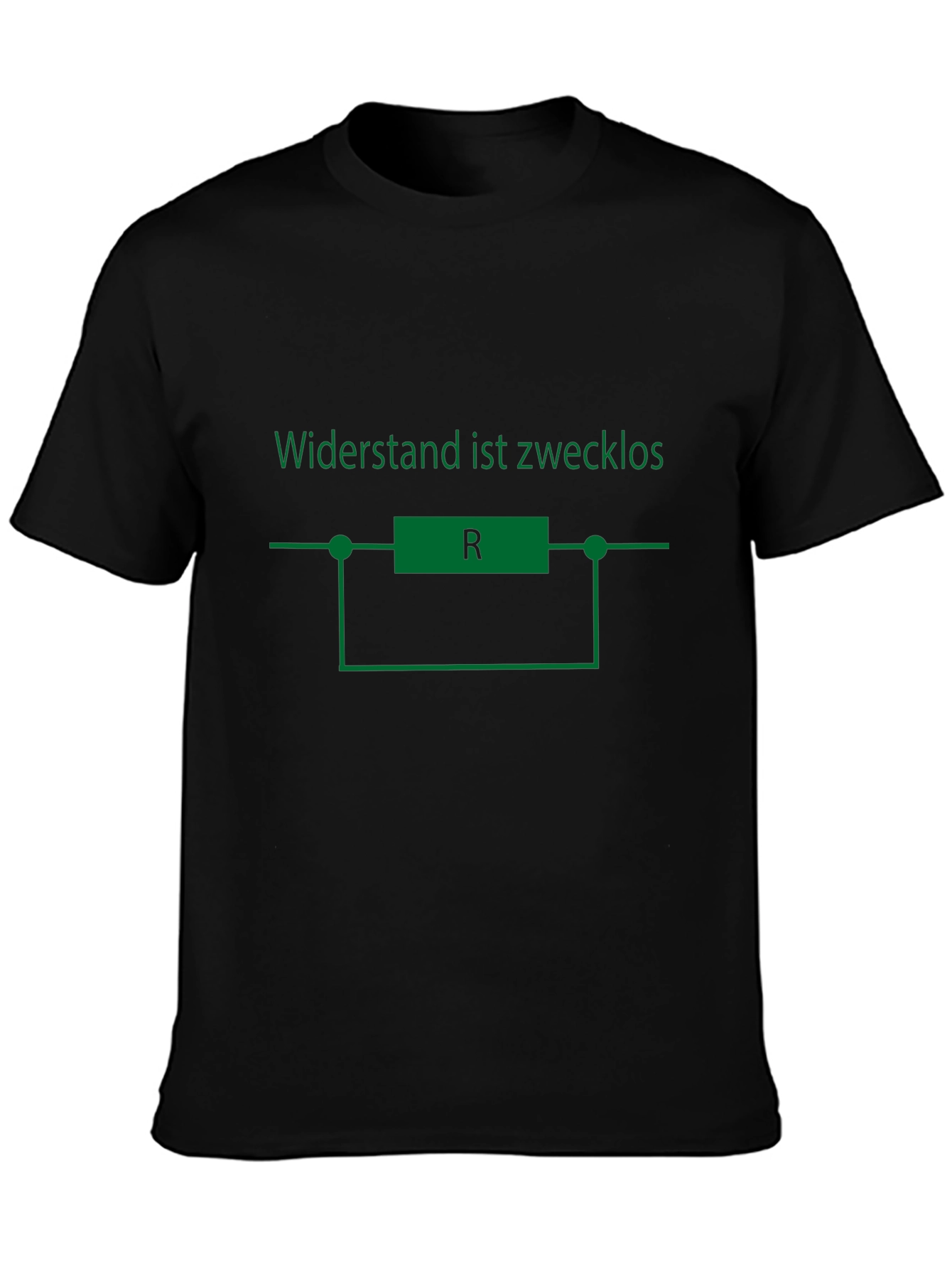 Widerstand Ist Zwecklos Funny T-Shirt